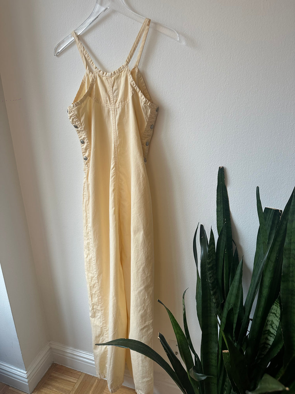 Fiorucci Cream Cotton Maxi Dress