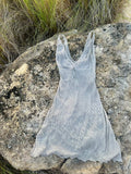 90s Made in Italy Silk Sheer Dress