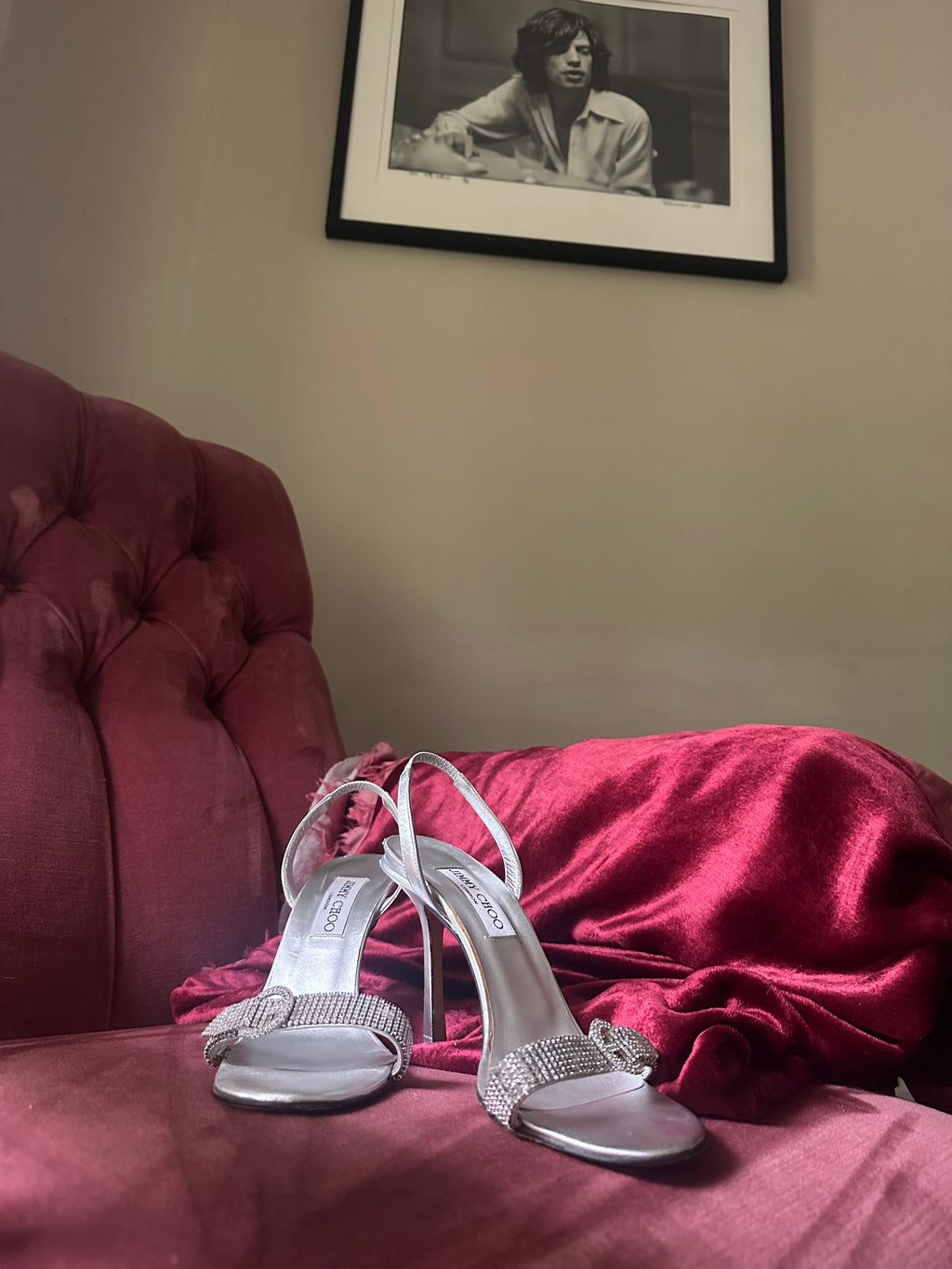 Jimmy Choo Crystal Heels