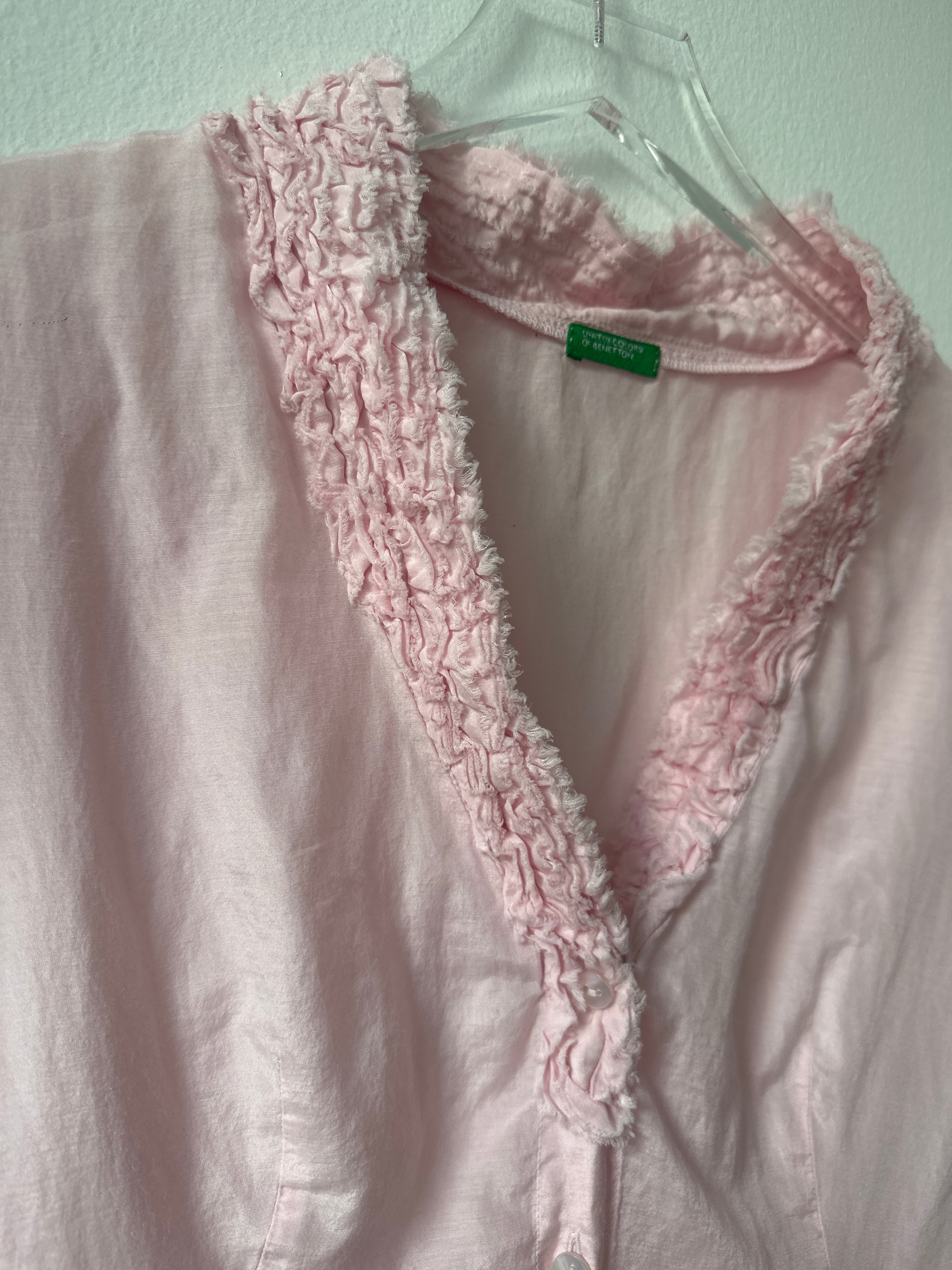 United Colors of Benetton Pink Blouse