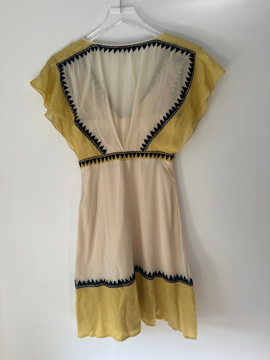 Temperly London Silk Mini Dress