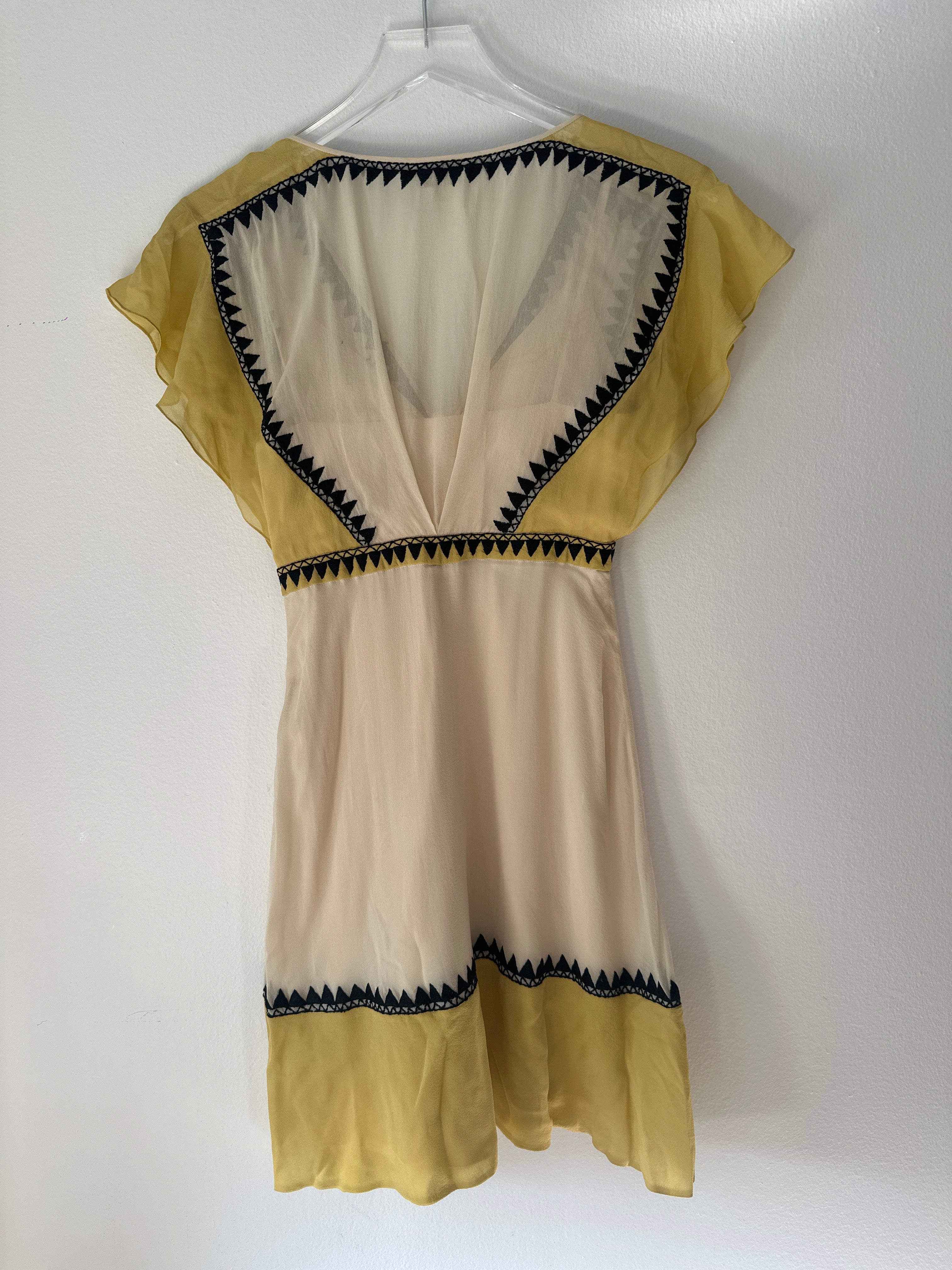 Temperly London Silk Mini Dress