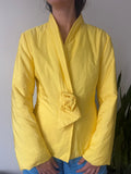 Ermanno Scervino Yellow Puffer Jacket