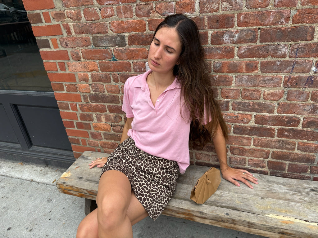 Akris Giraffe Print Skirt