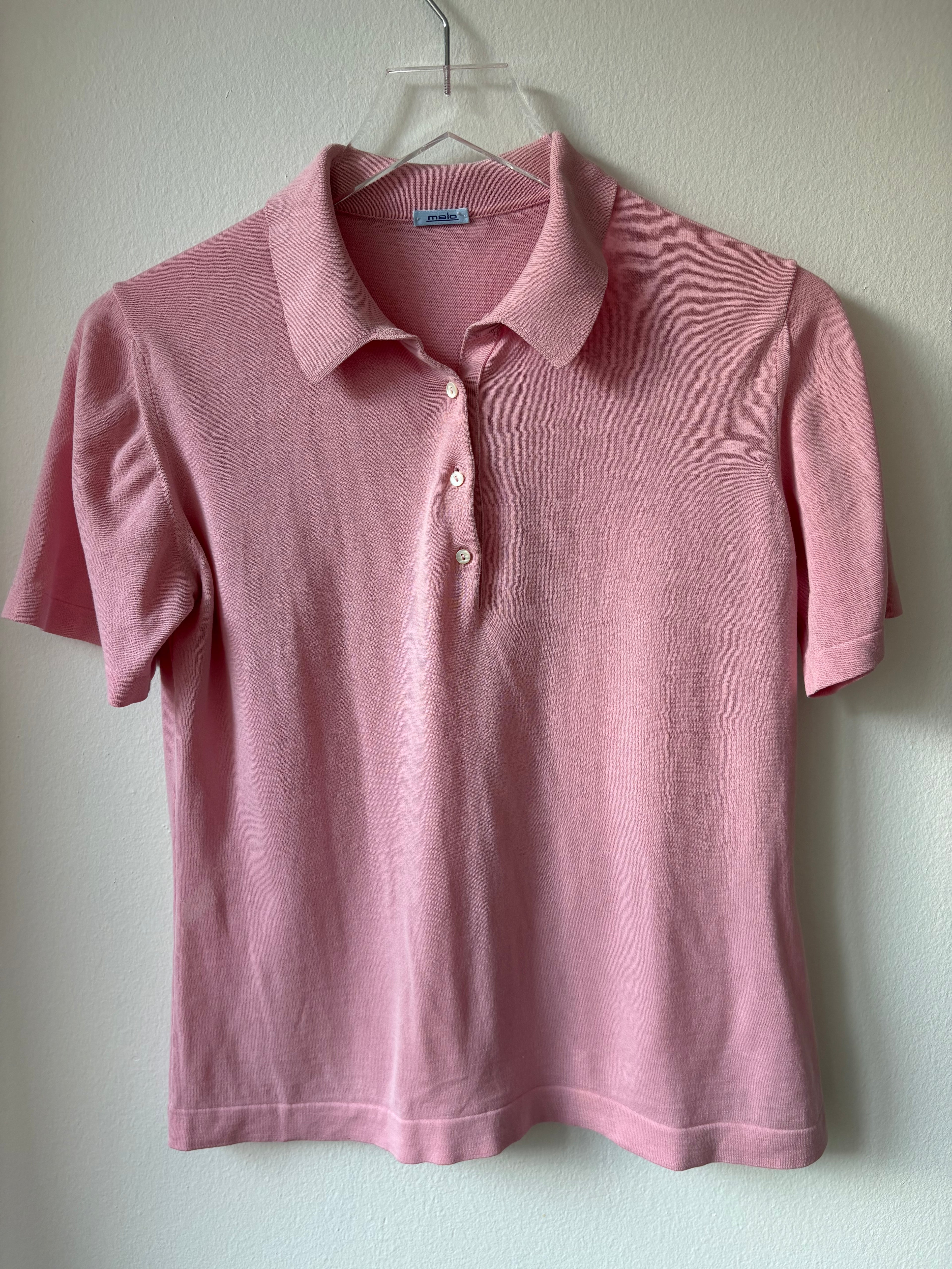 Malo Pink Polo Shirt