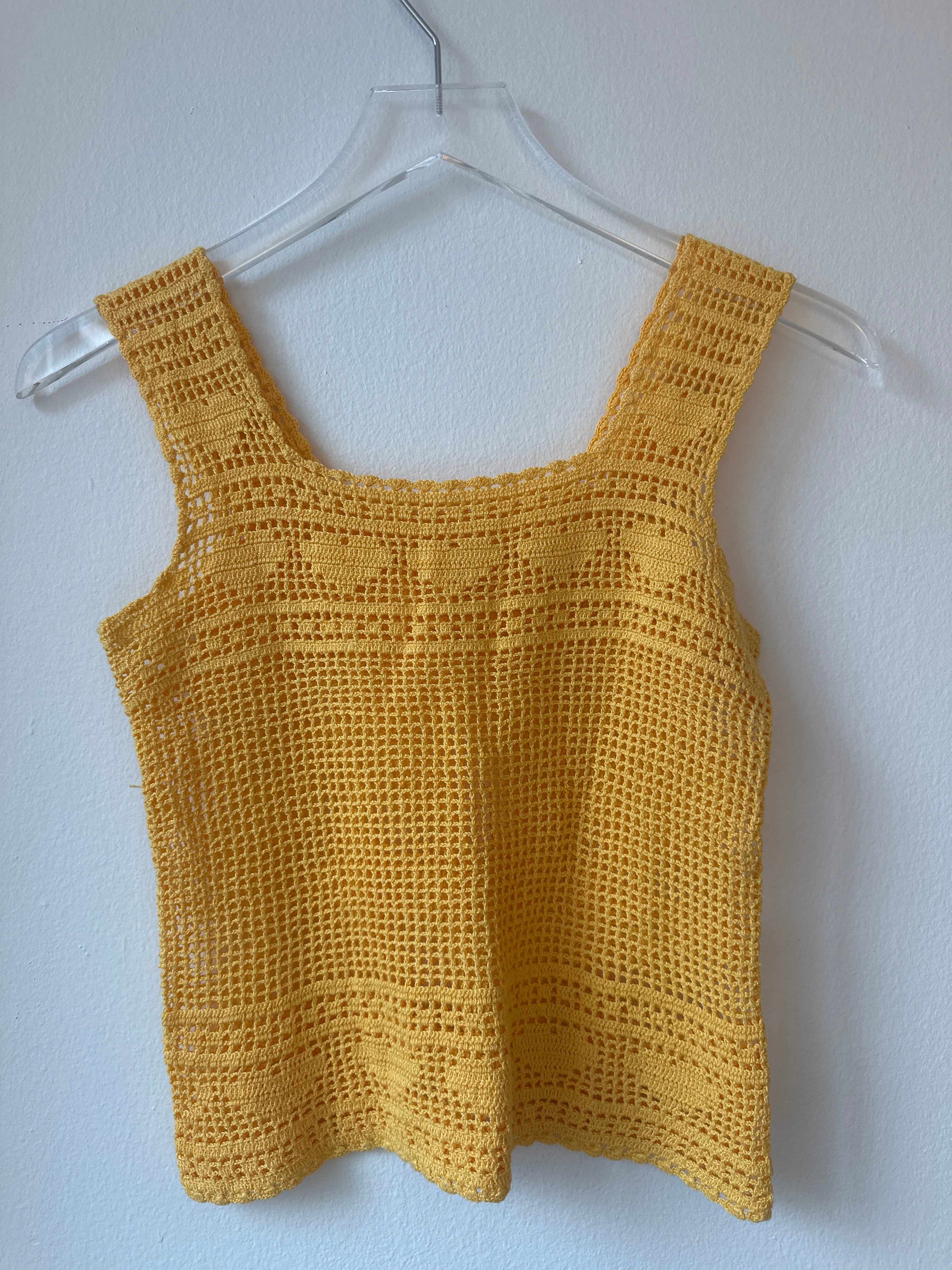 Italian Crochet Tank Top