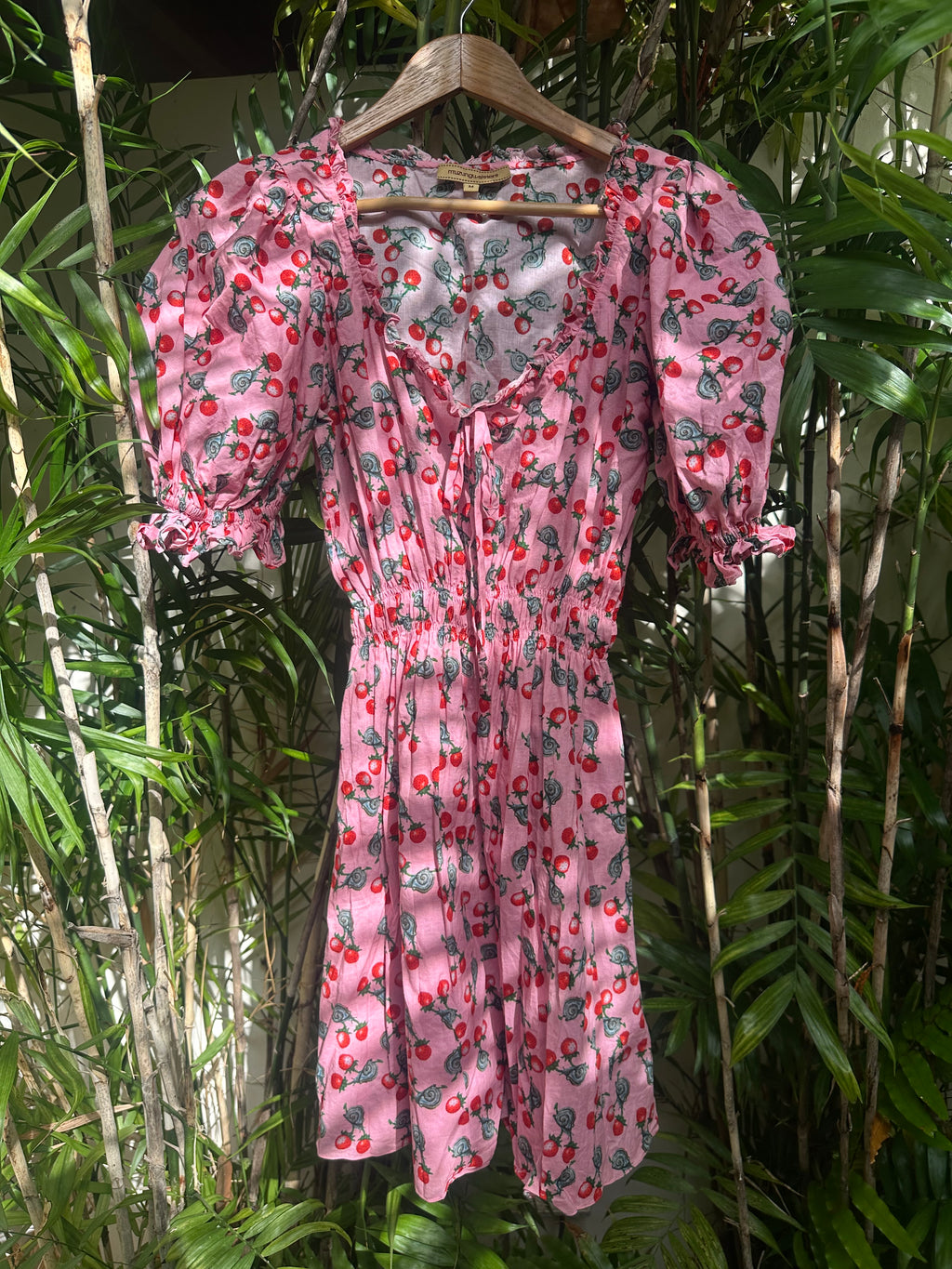 Muzungu Sisters Strawberry Mini Dress