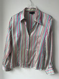 Emporio Armani Striped Silk Button Down