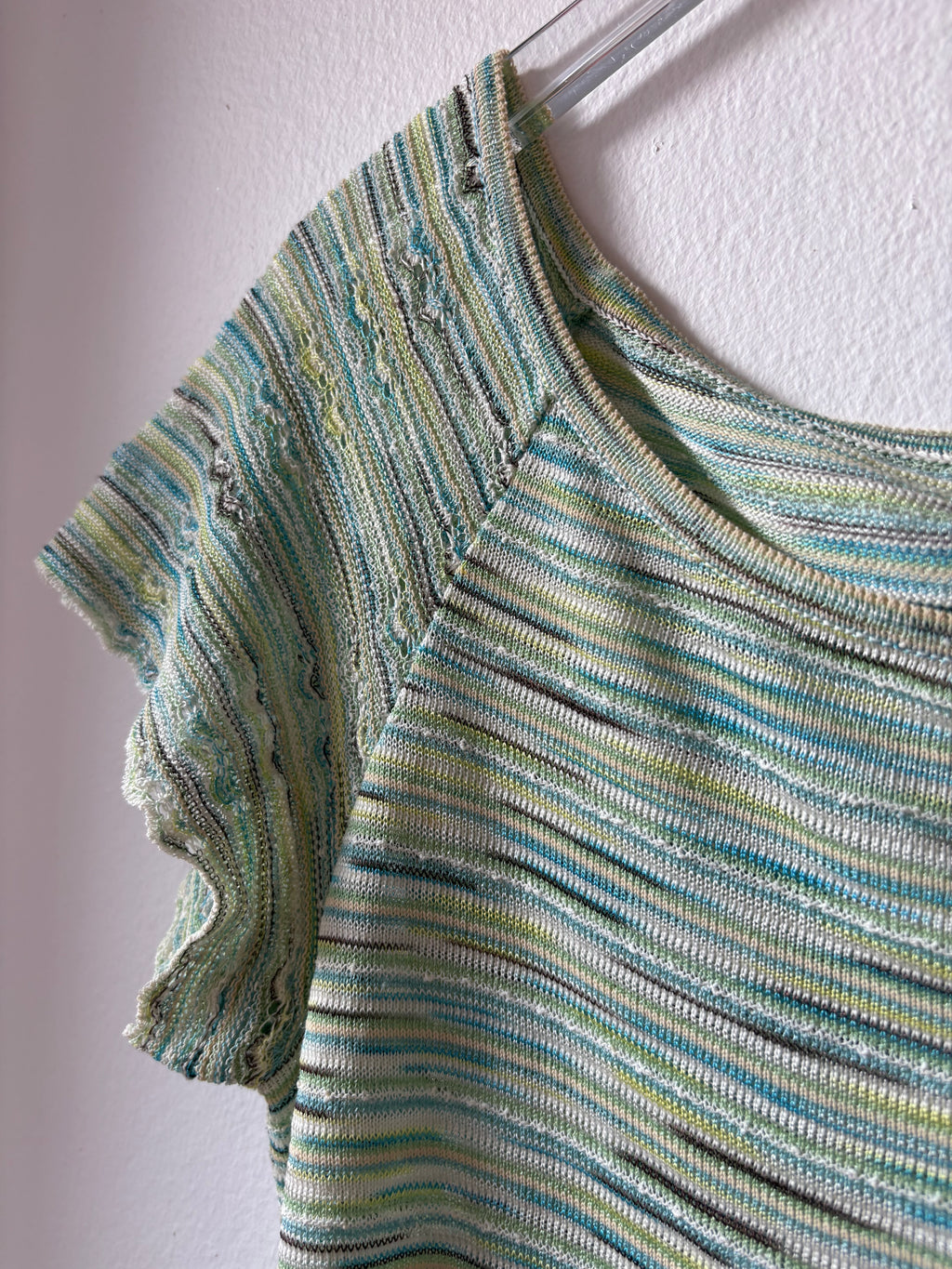 M Missoni Seafoam Knit Top