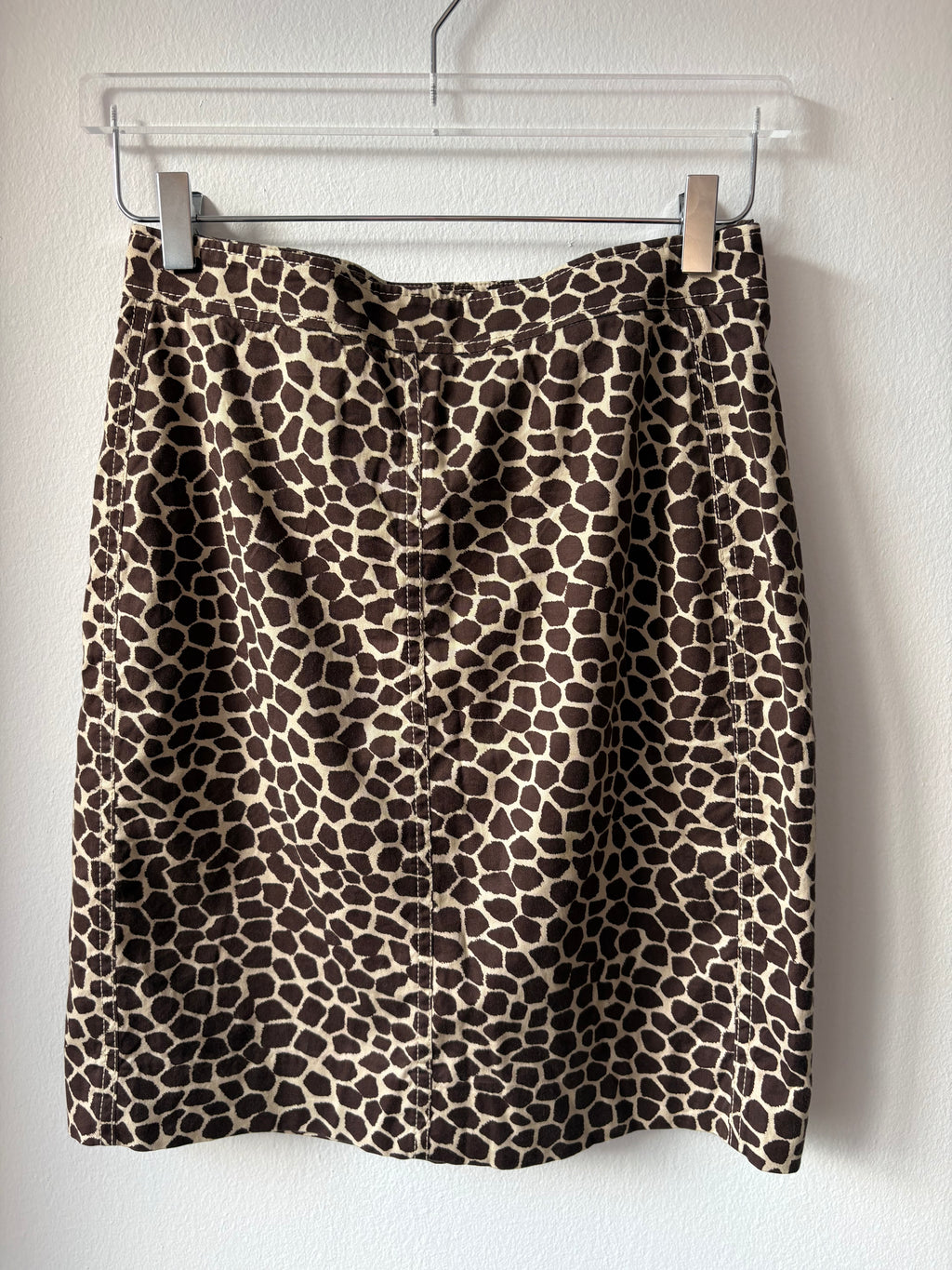 Akris Giraffe Print Skirt