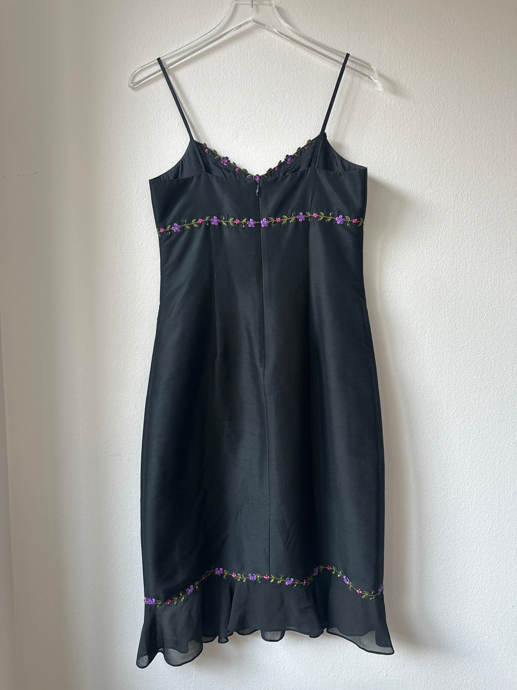 Ann Taylor Floral Embroidered Slip Dress