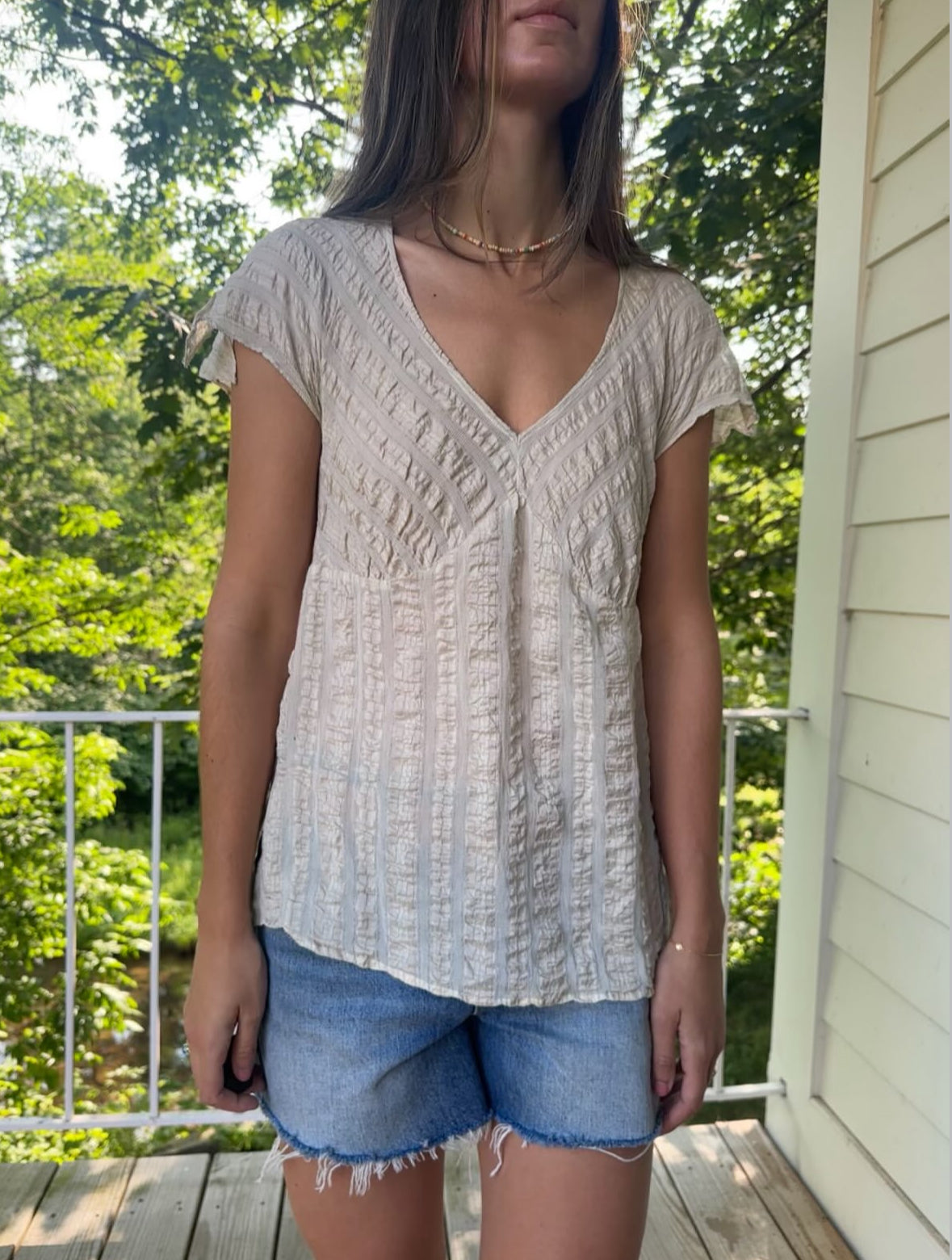 Escada Sport Silk Ivory Blouse