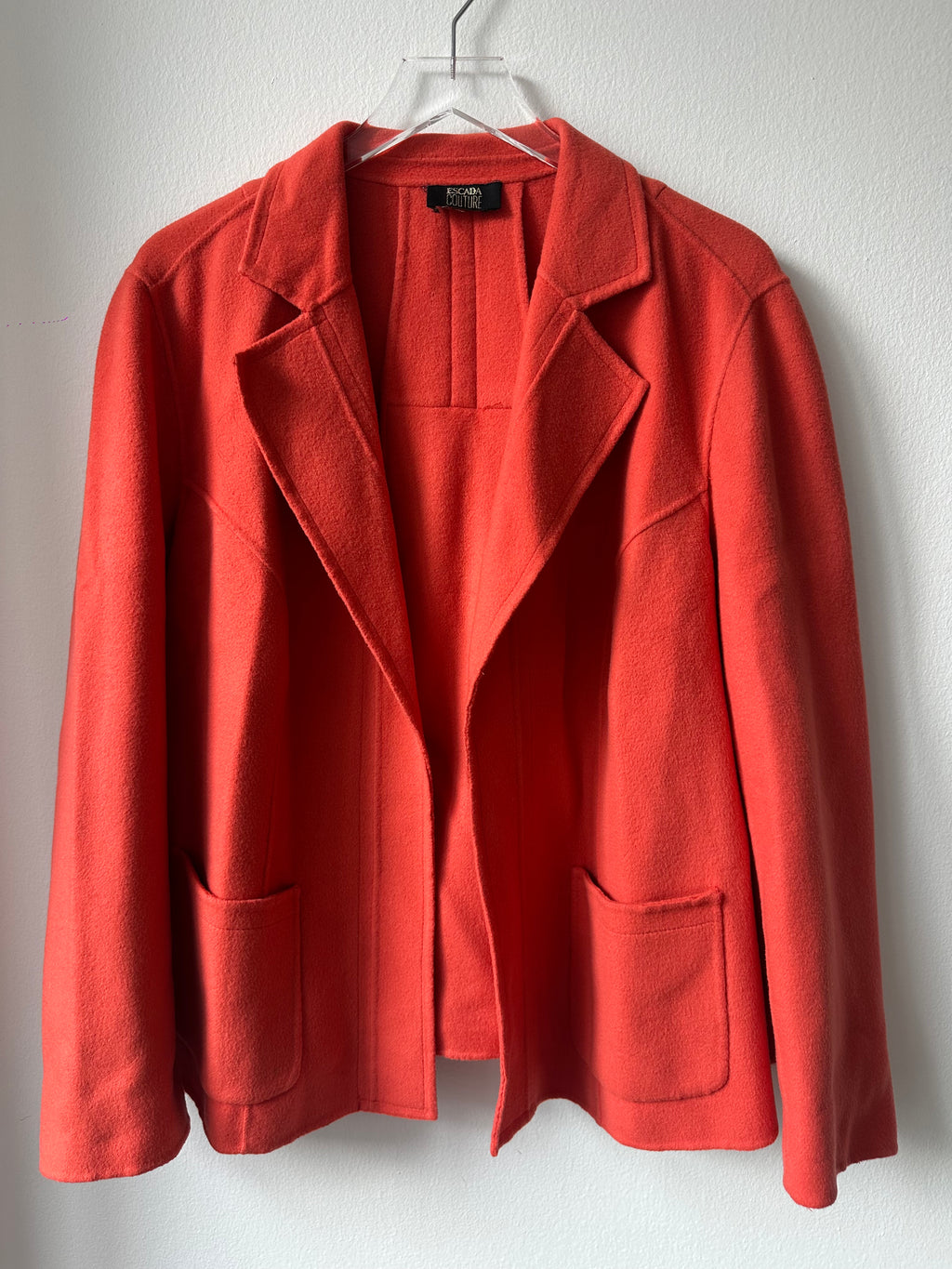 Escada Couture Wool Cashmere Jacket