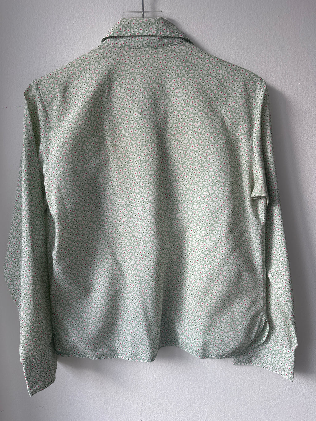 1970s Floral Button Down