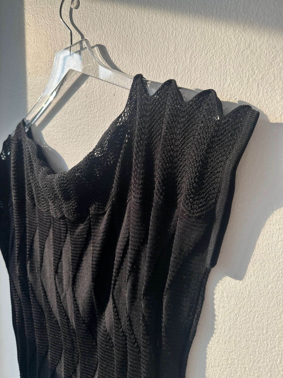 M Missoni Scalloped Knit Top