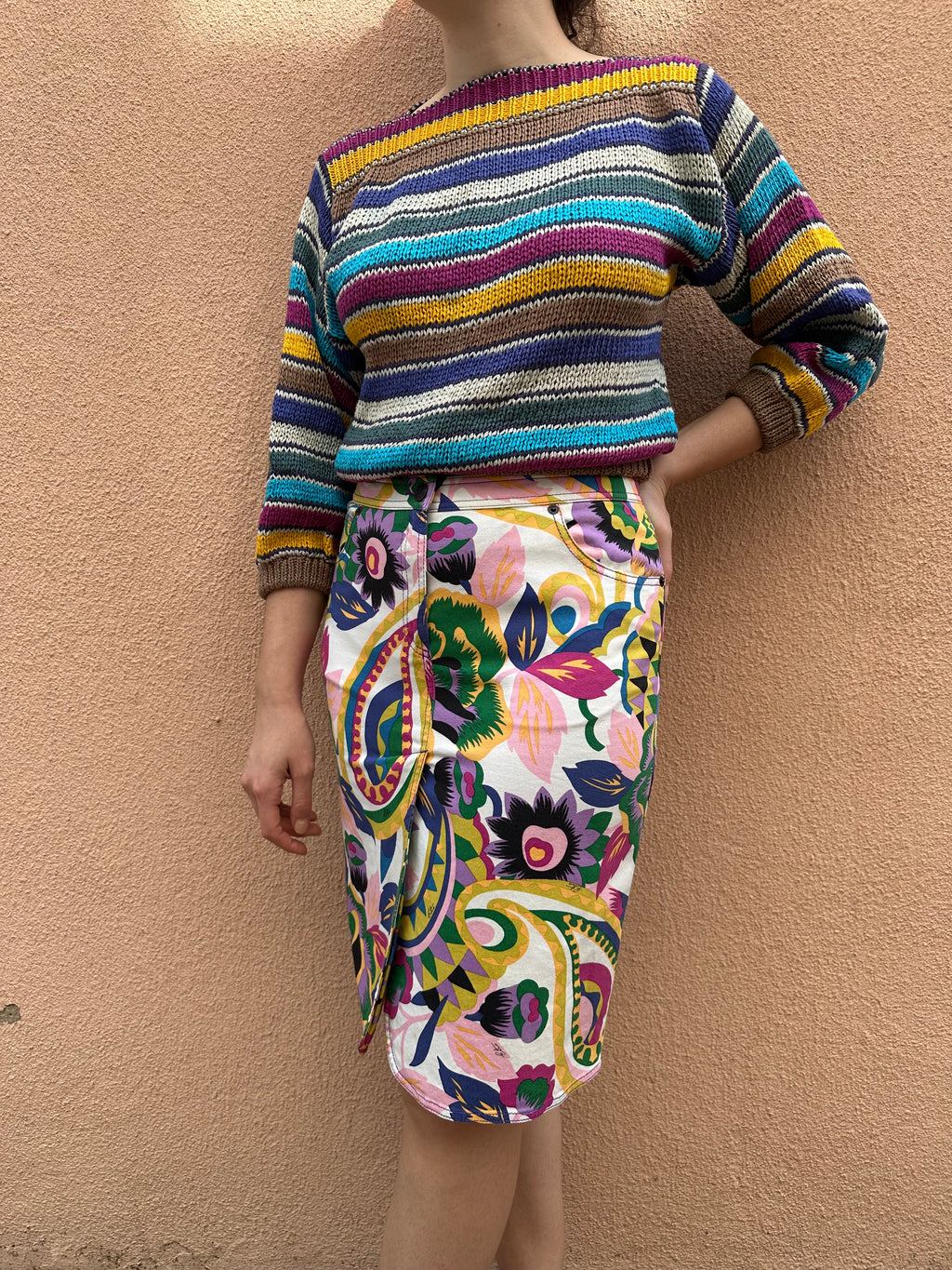 Escada Striped Sweater