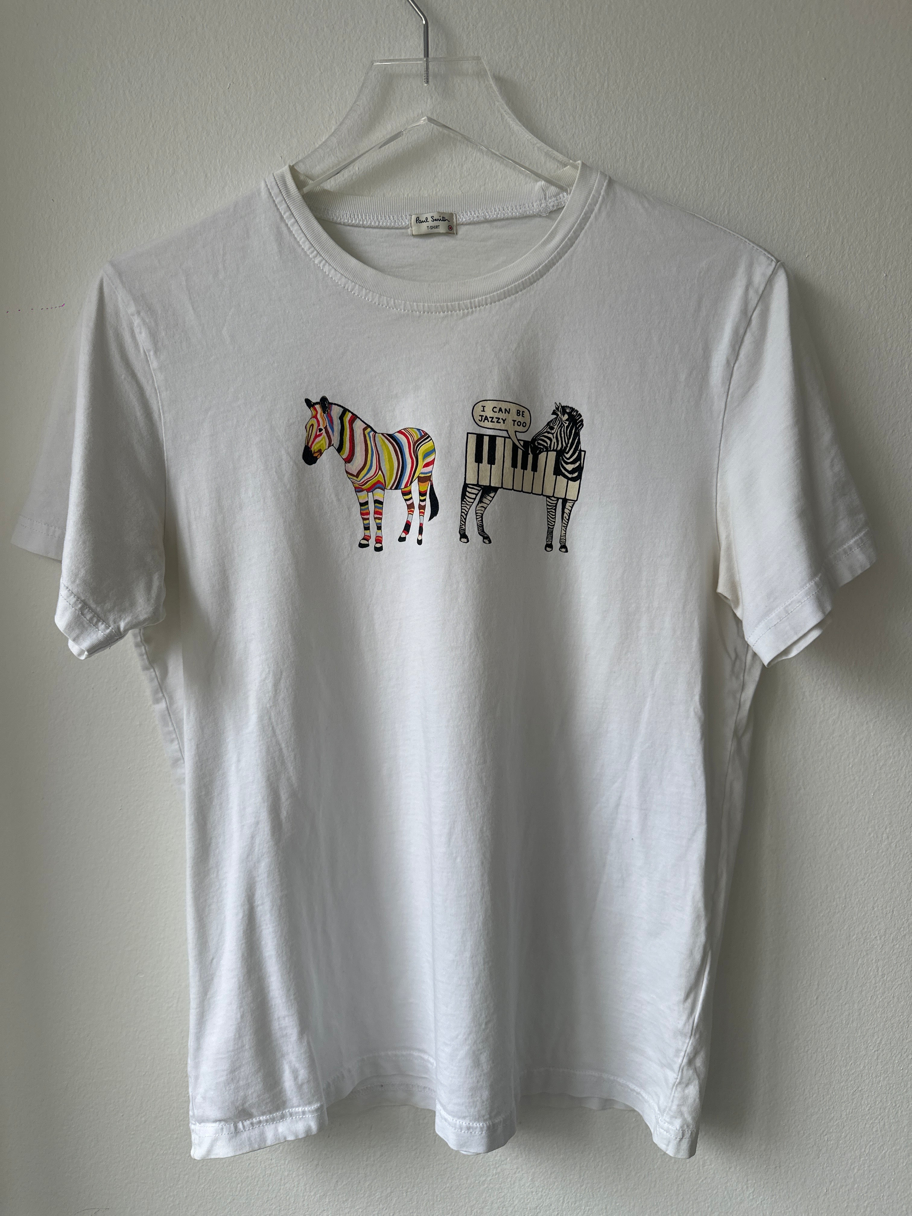 Paul Smith Jazzy Zebra Tee