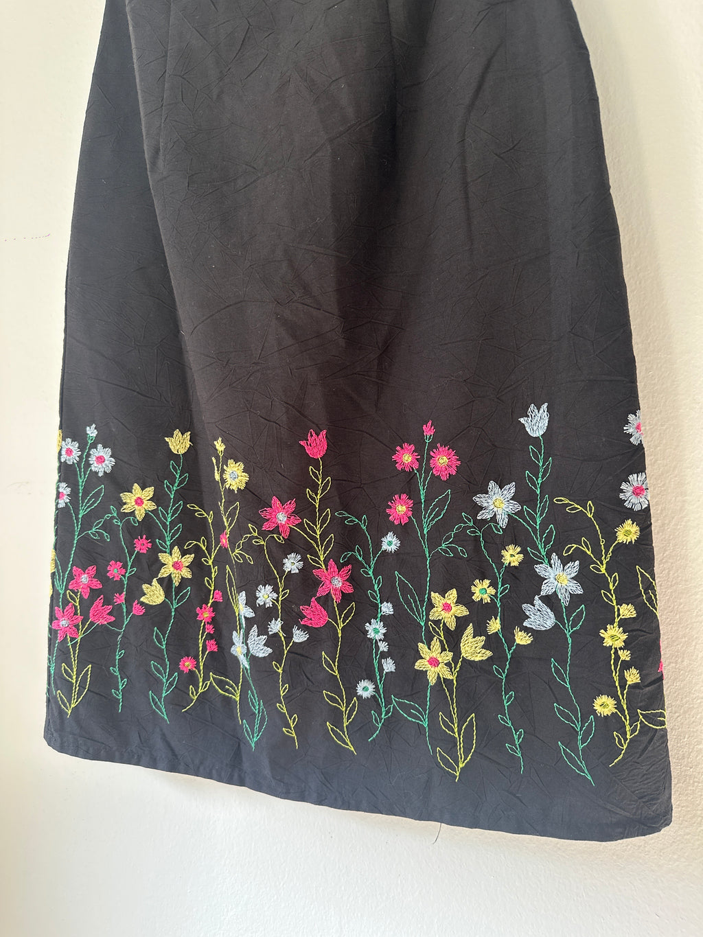 Barney’s New York Co-Op Floral Embroidered Strapless Dress