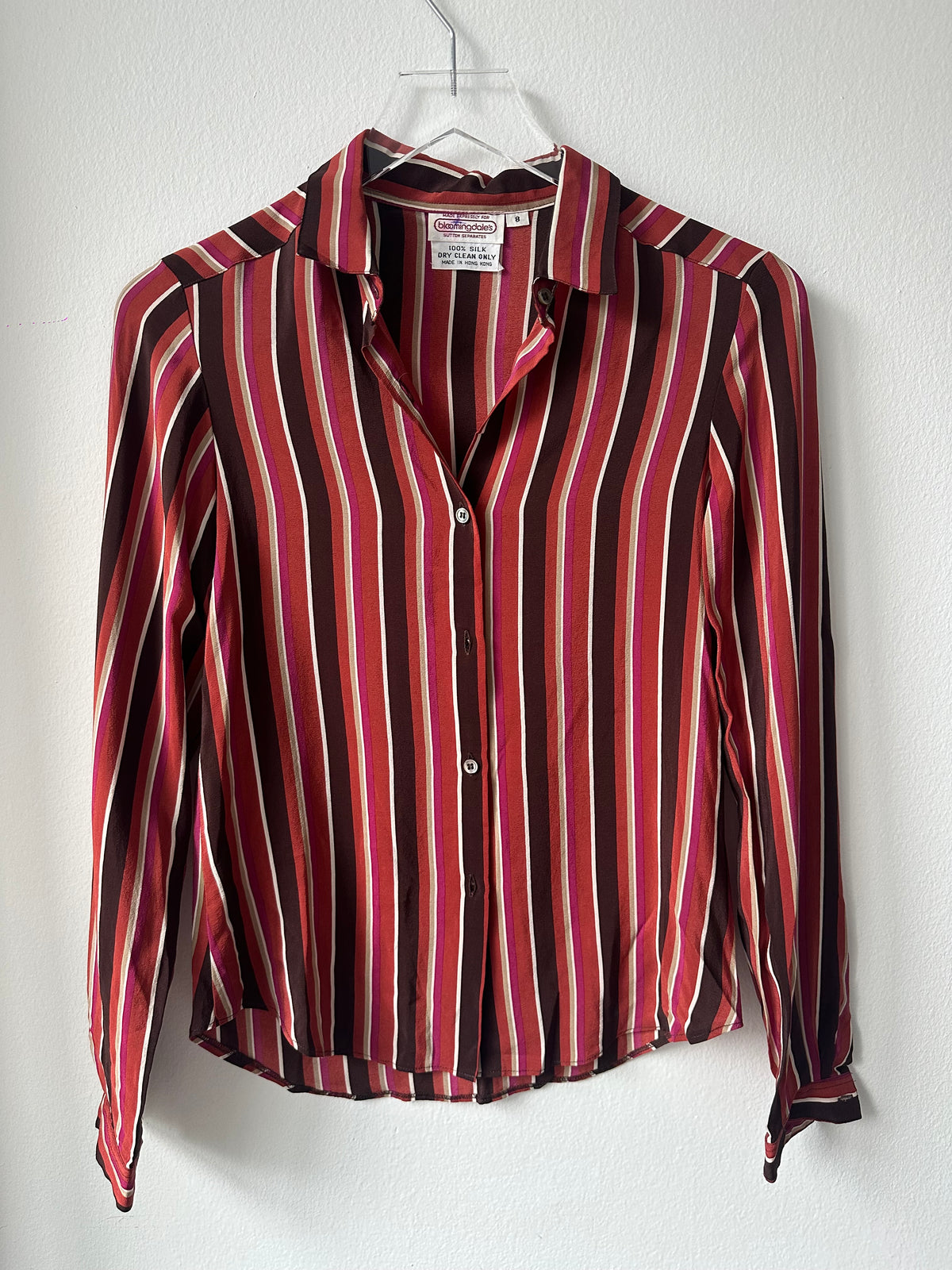 Bloomingdale's Silk Striped Button Down