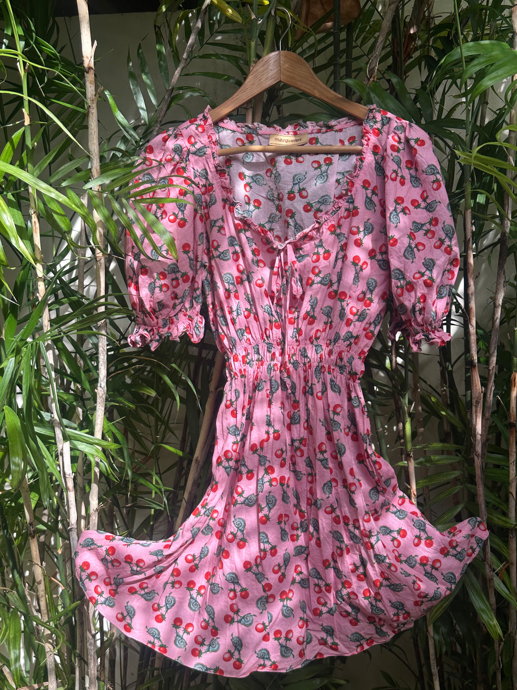 Muzungu Sisters Strawberry Mini Dress