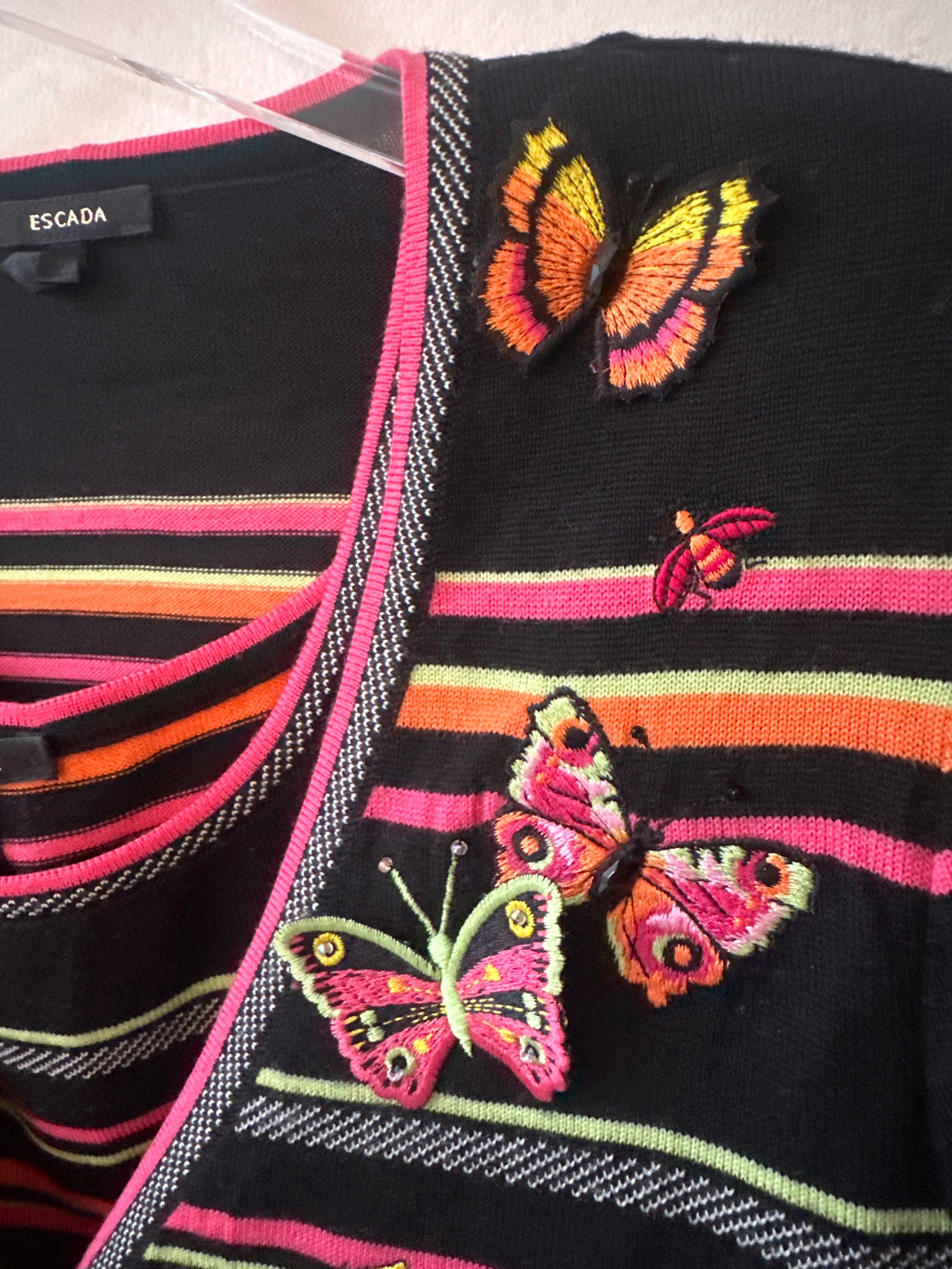 ESCADA Butterfly Sweater Set