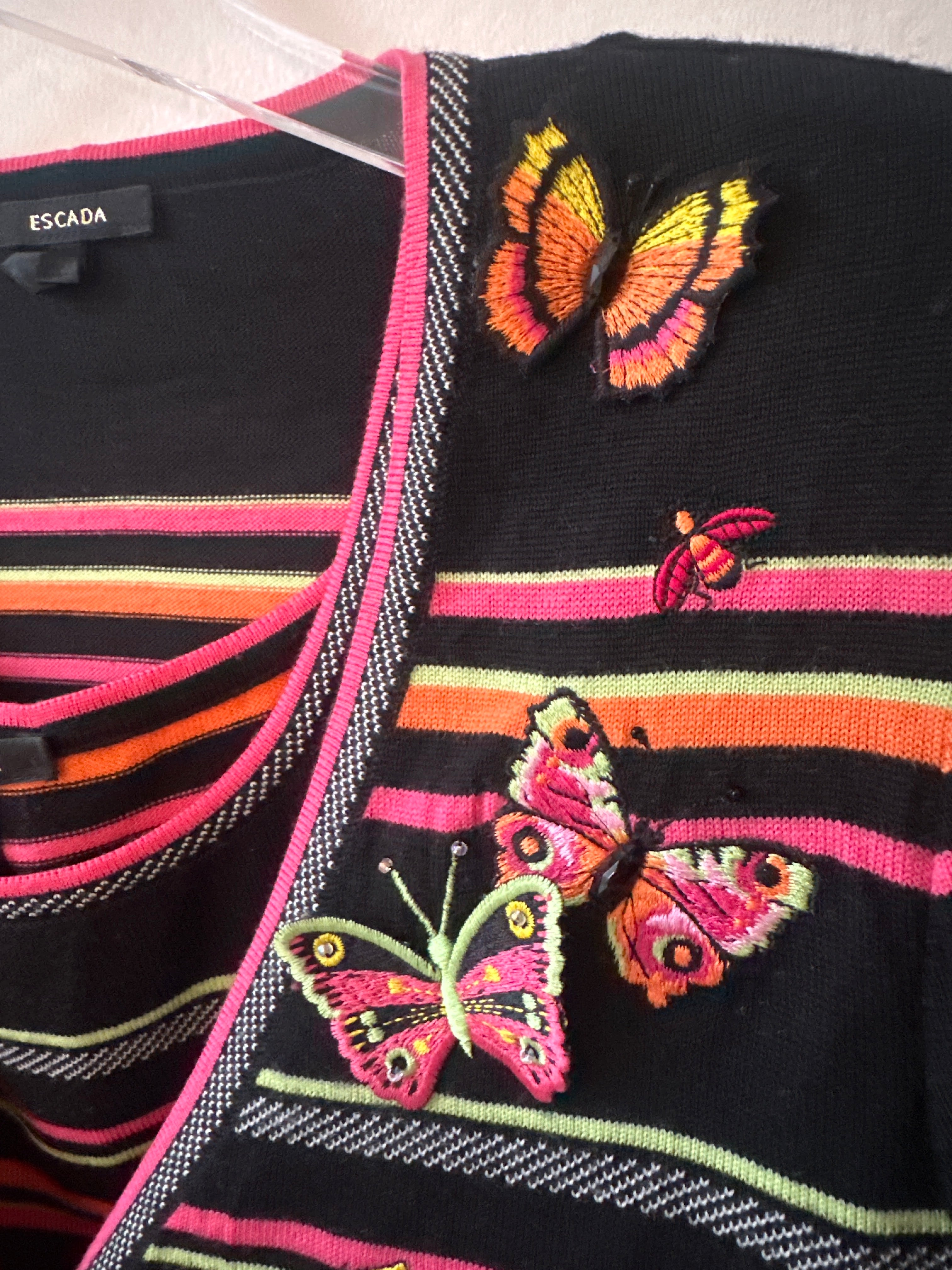 ESCADA Butterfly Sweater Set