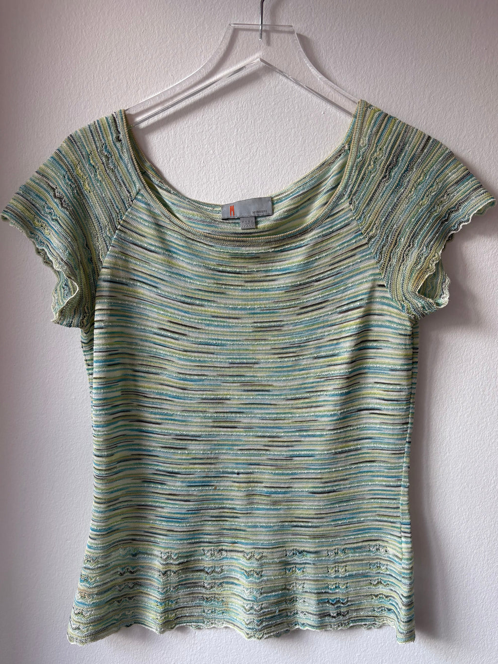 M Missoni Seafoam Knit Top