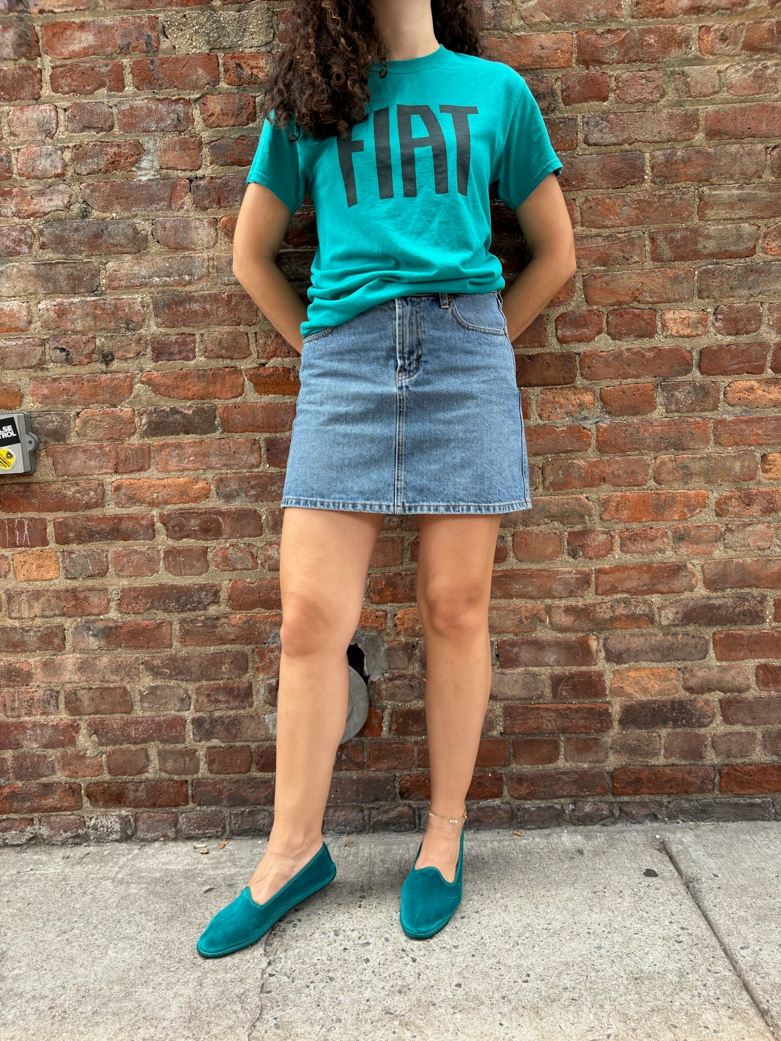 Drogheria Crivellini Teal Venetian Slippers