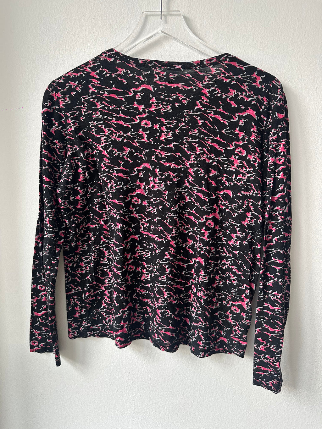 Proenza Schouler Printed Long Sleeve Top
