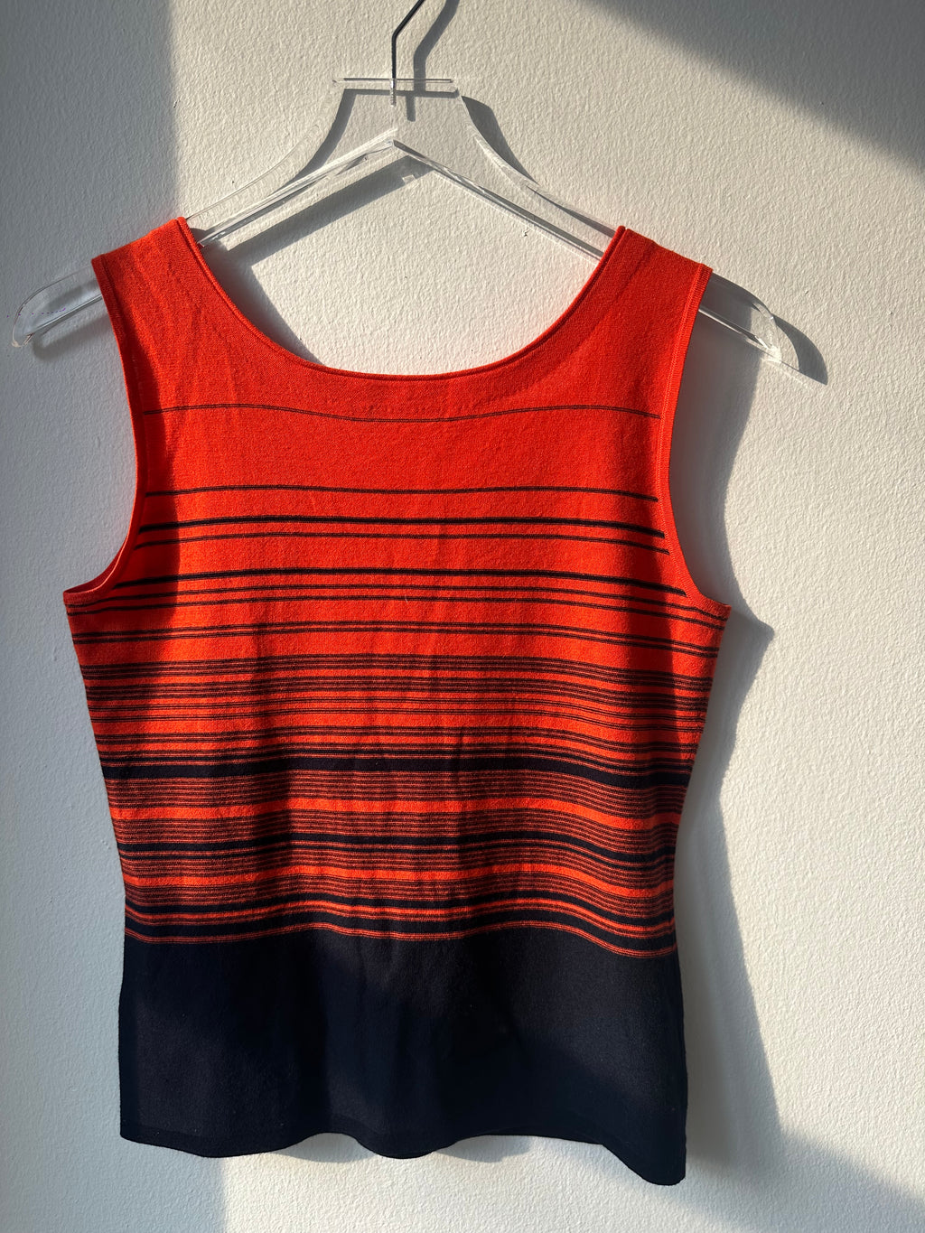 ESCADA Striped Sweater Set
