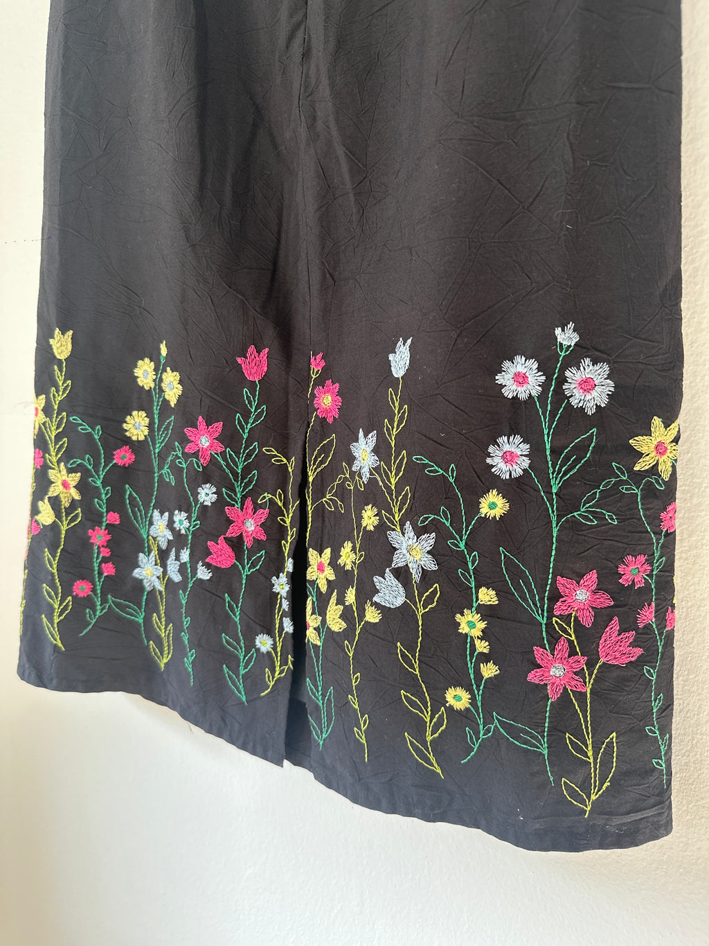 Barney’s New York Co-Op Floral Embroidered Strapless Dress