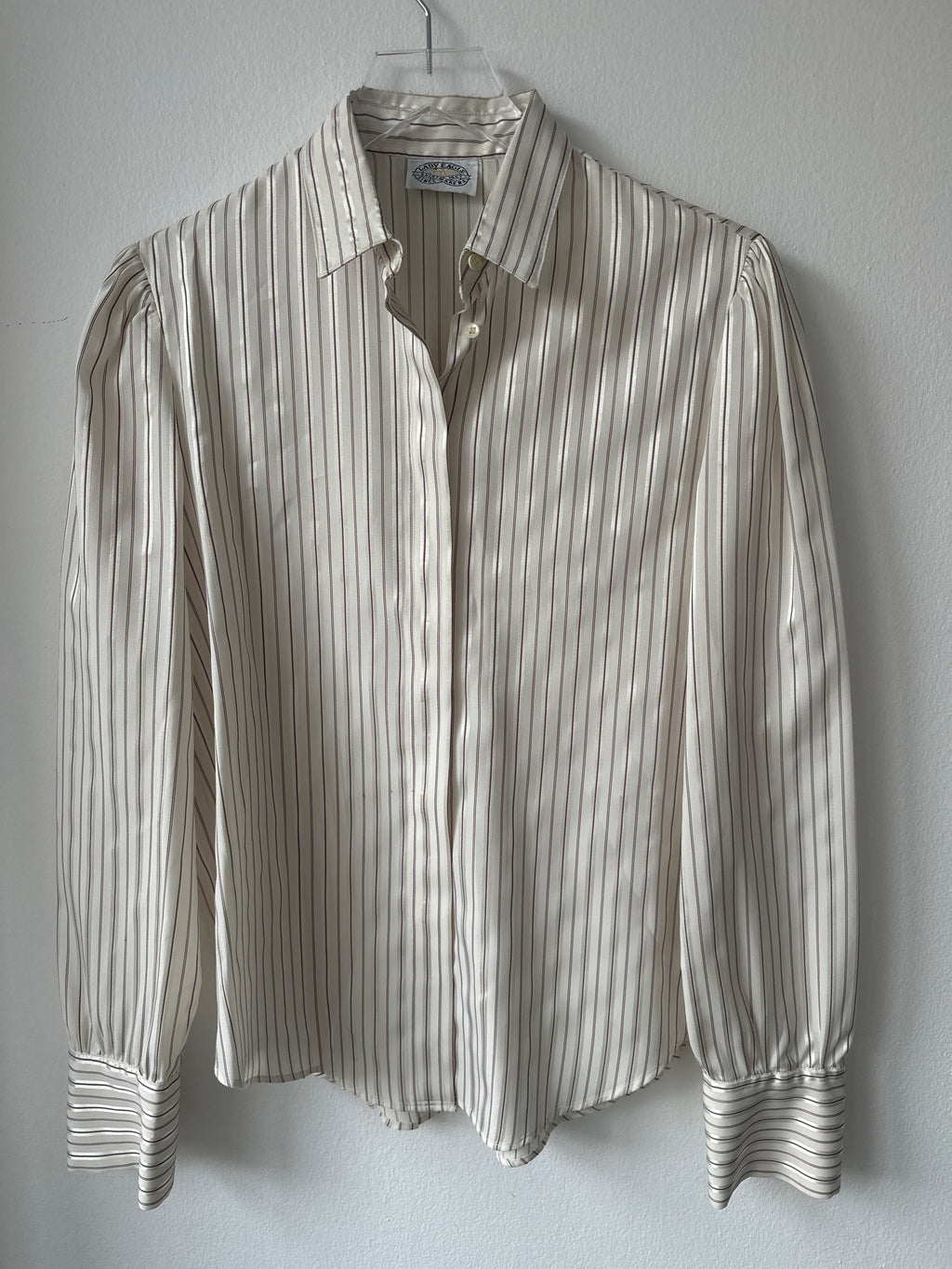 Lady Eagle Striped Button Down