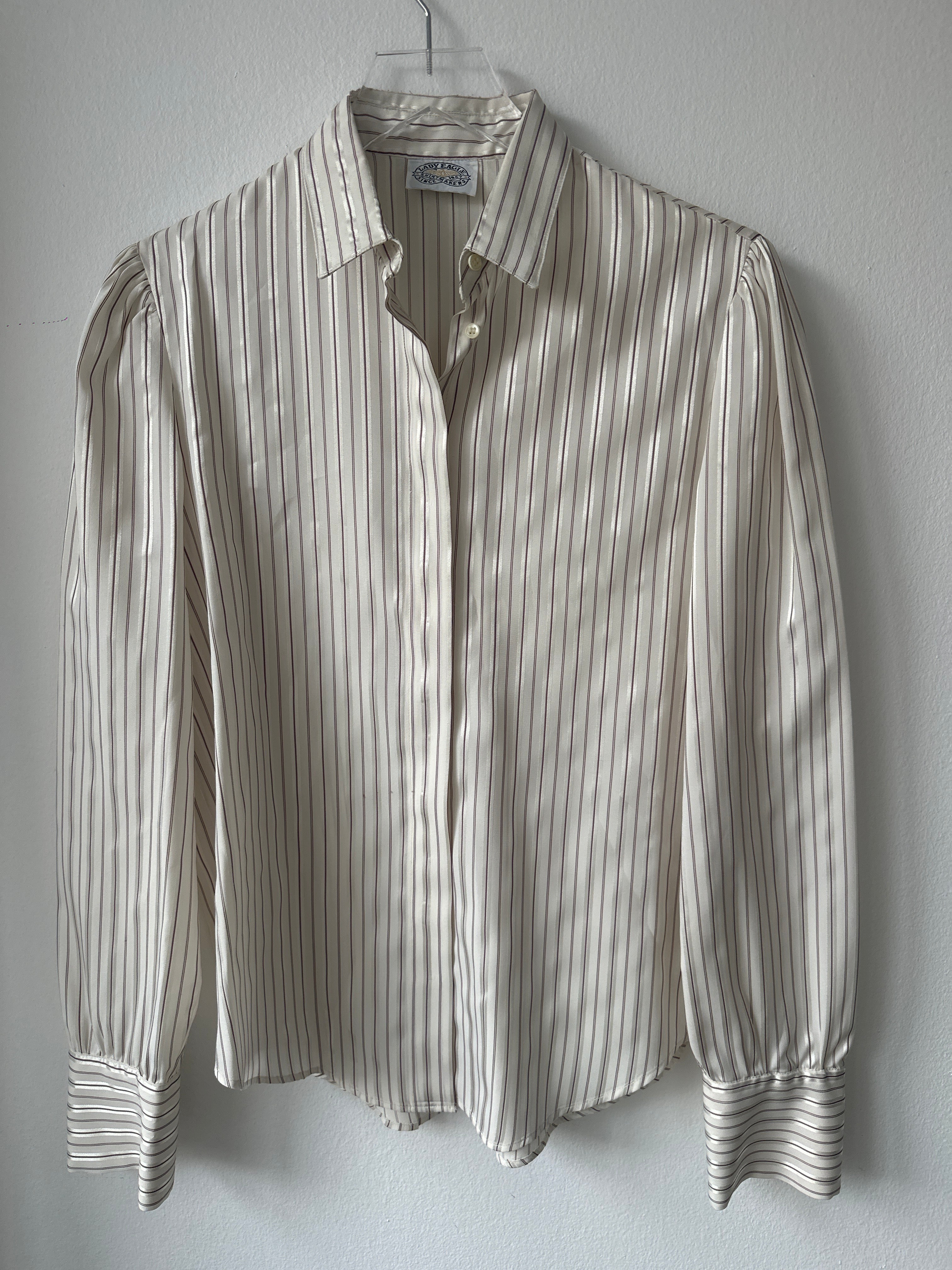 Lady Eagle Striped Button Down