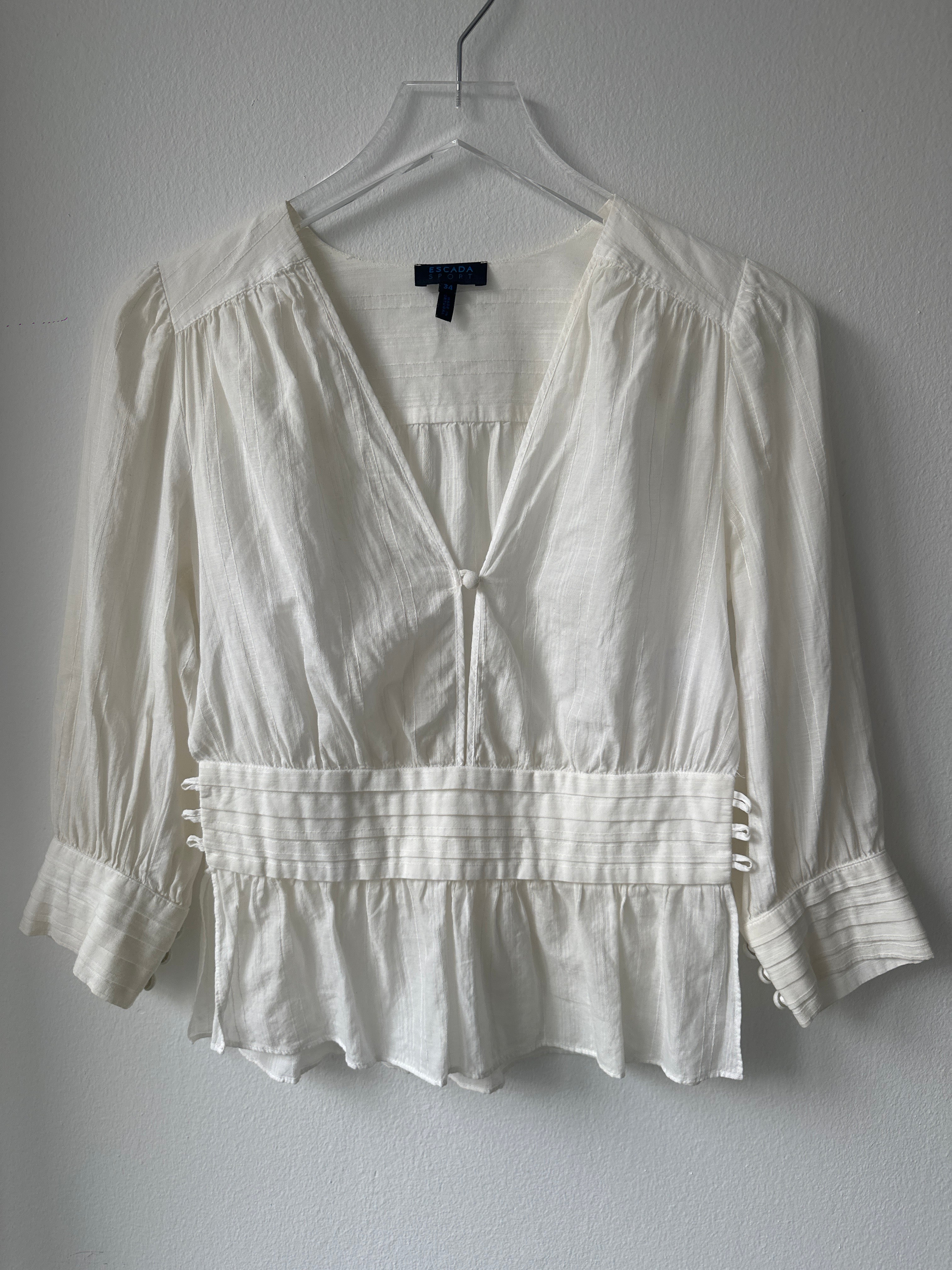 Escada Sport Cotton Blouse
