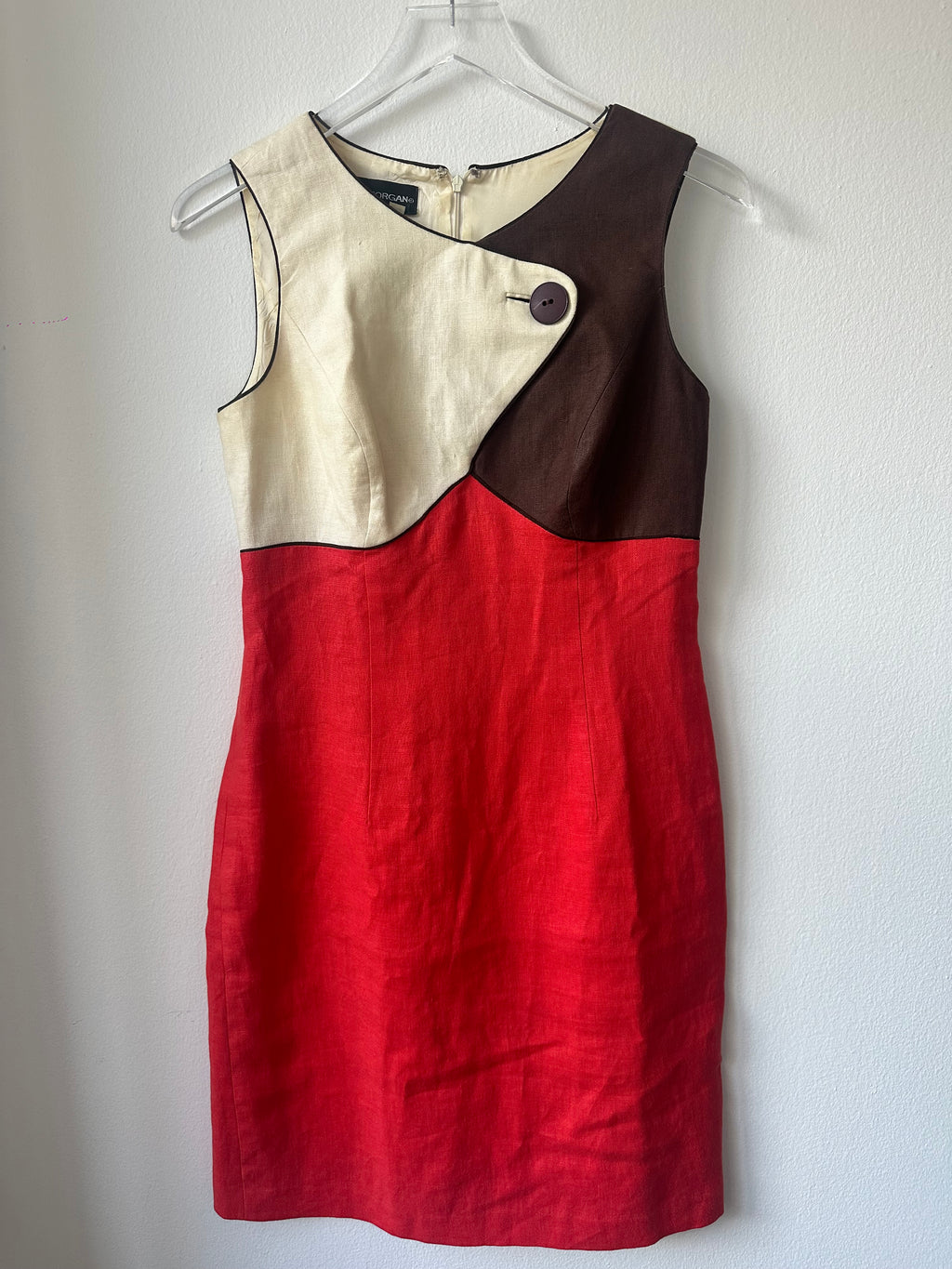 Donna Morgan Linen Dress