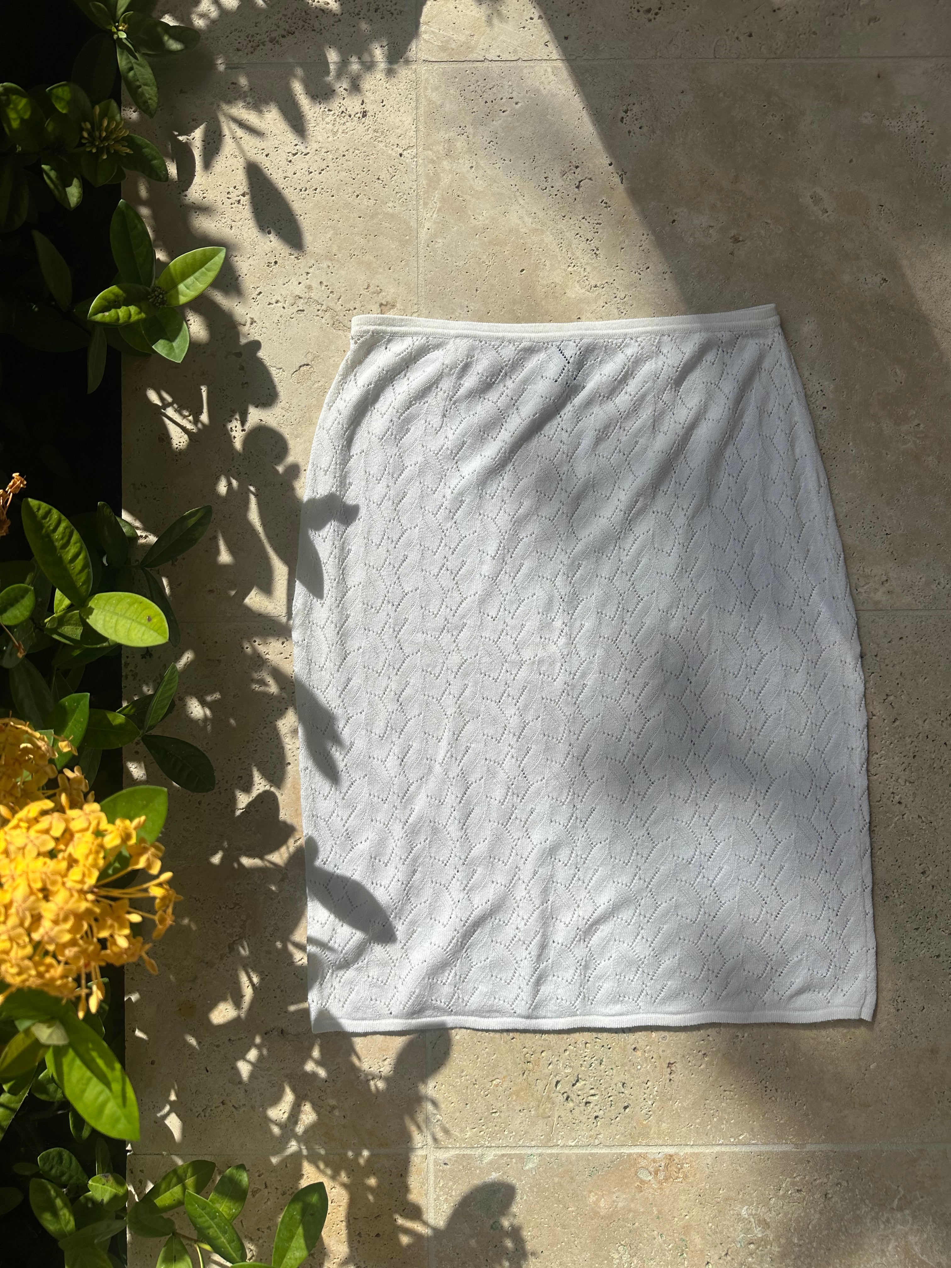 M Missoni White Skirt