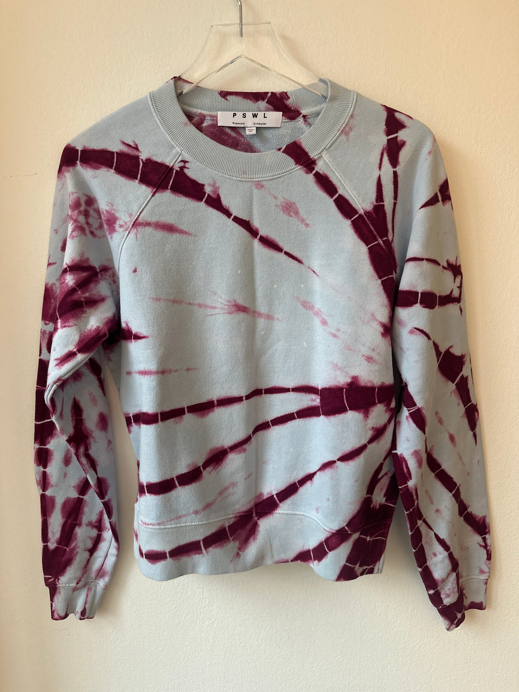 Proenza Schouler White Label Tie-Dye Sweatshirt