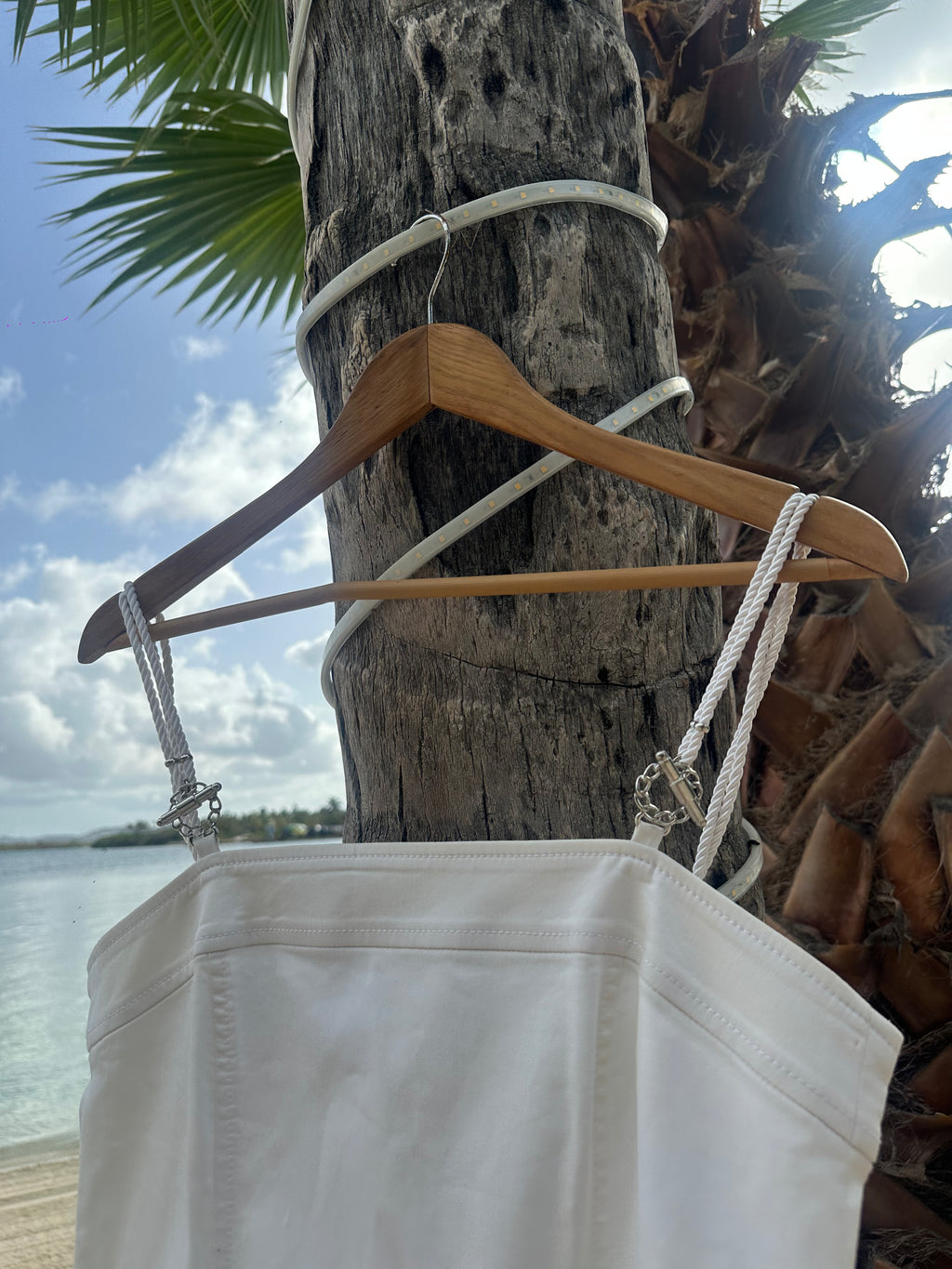 Escada White Mini Dress