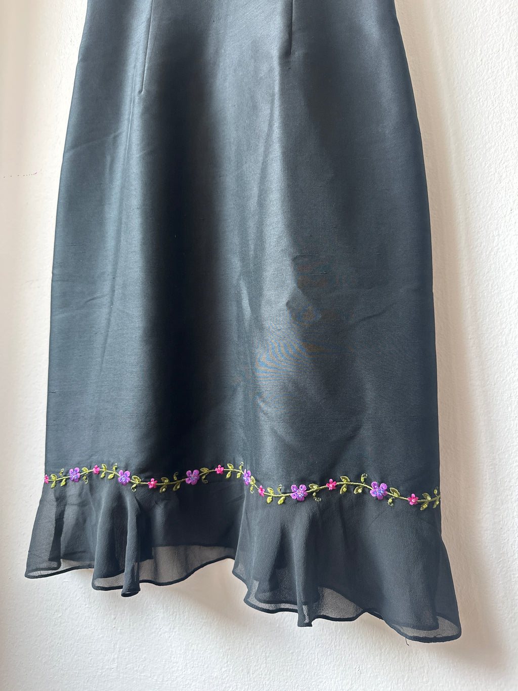 Ann Taylor Floral Embroidered Slip Dress
