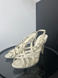 Bally Cream Patent Leather Heels