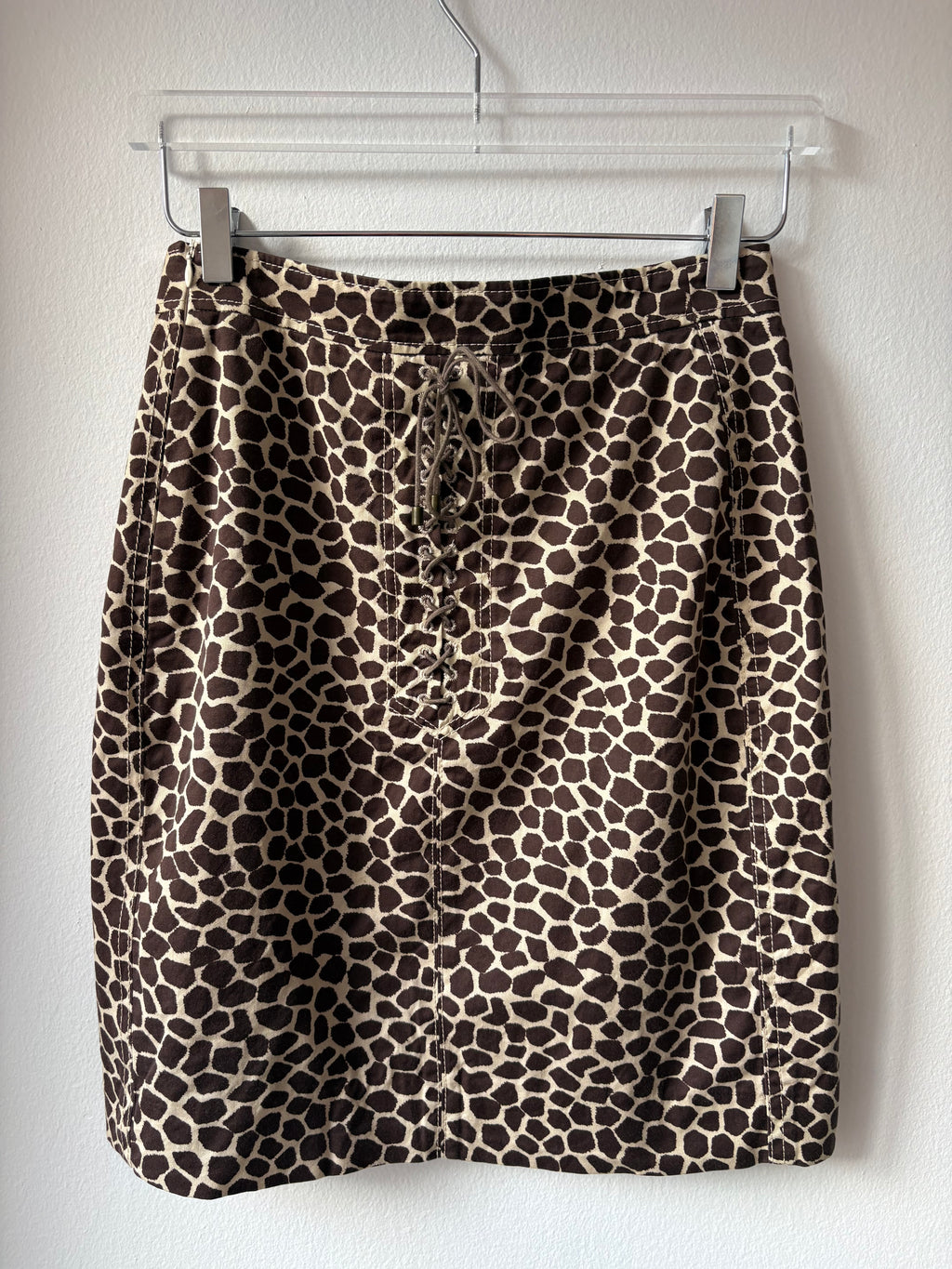 Akris Giraffe Print Skirt