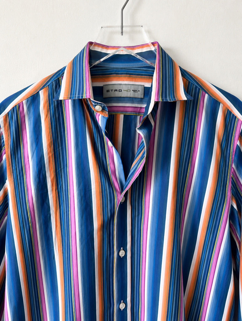 ETRO Men's Striped Button Down