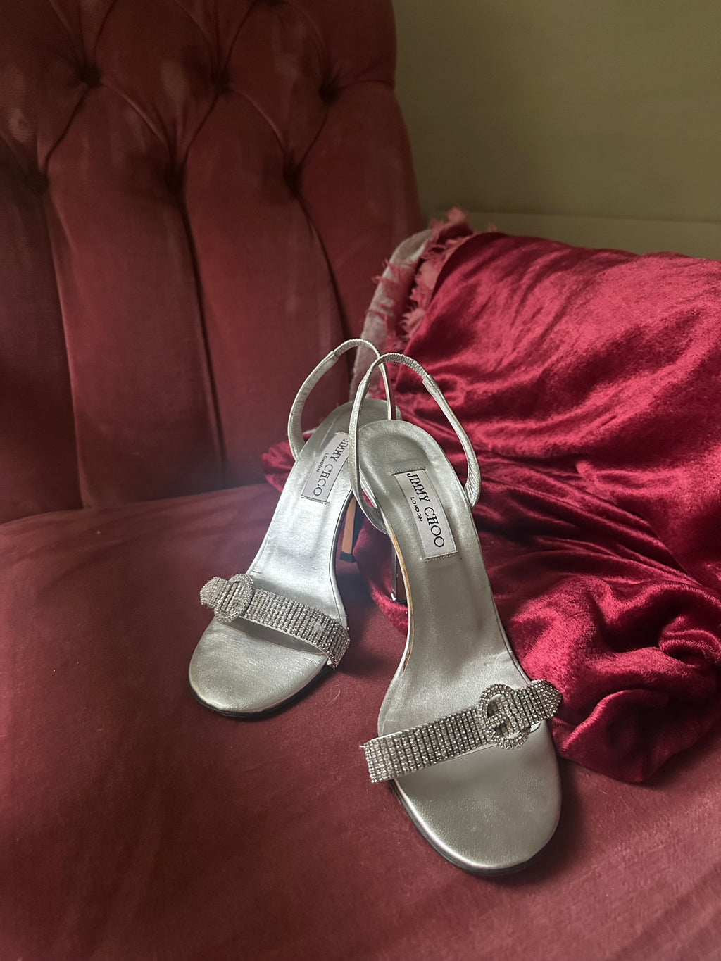Jimmy Choo Crystal Heels