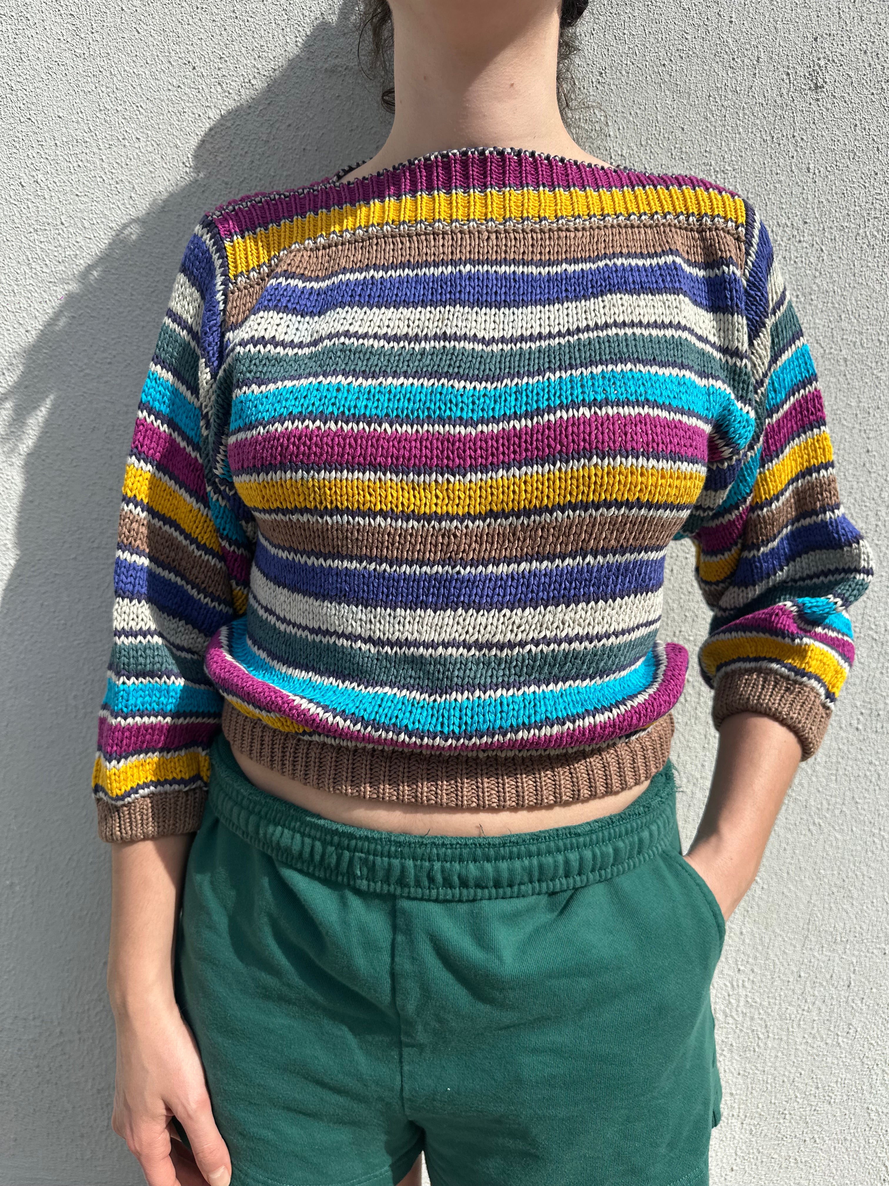 Escada Striped Sweater