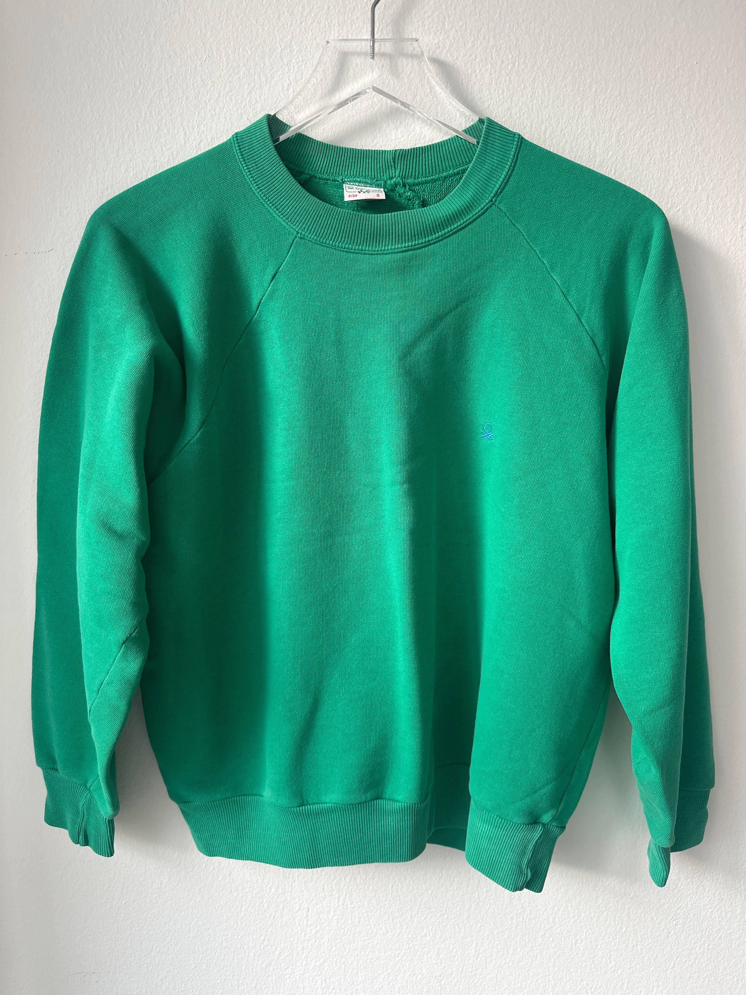 United Colors of Benetton Green Sweatshirt