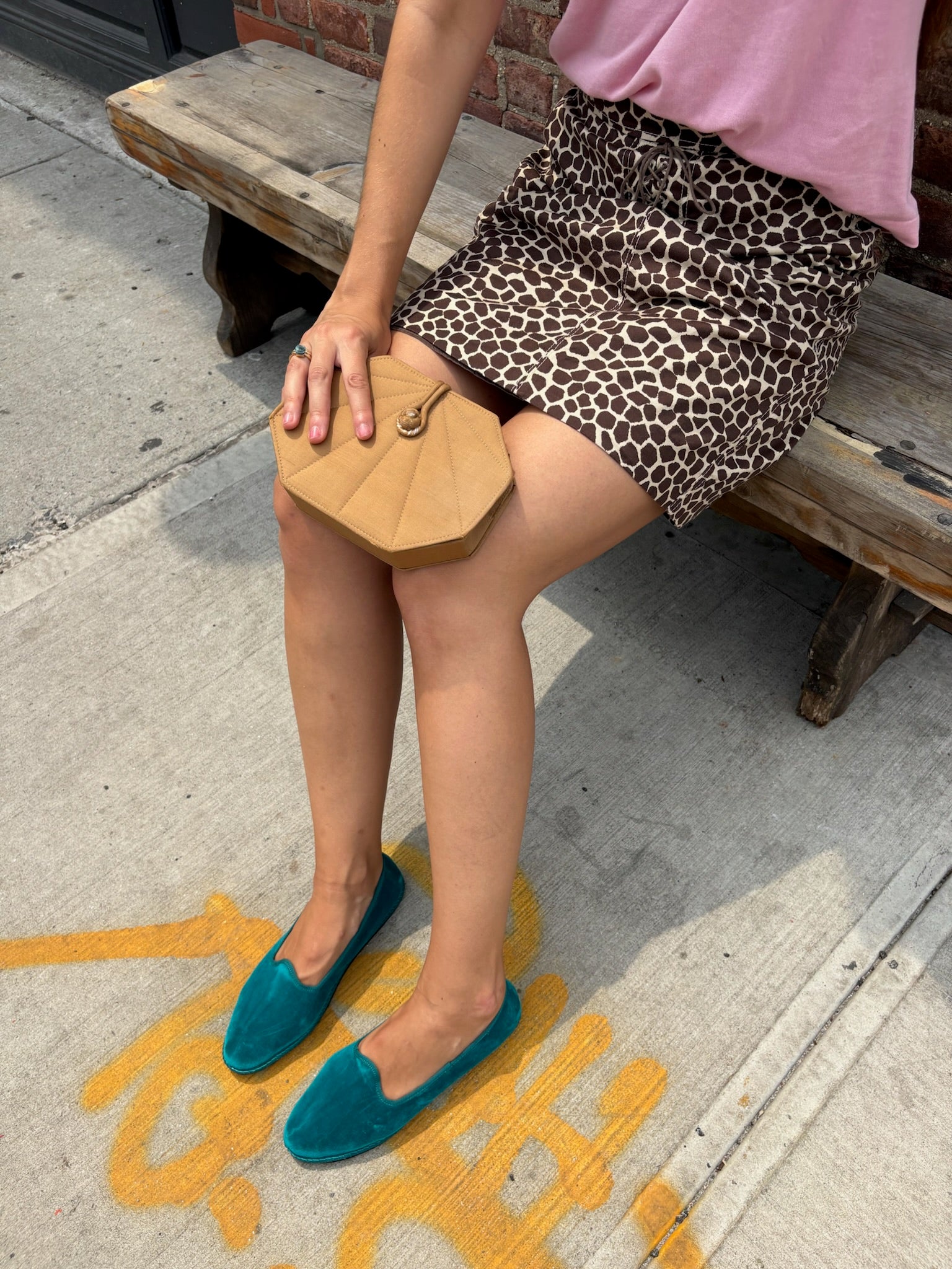 Drogheria Crivellini Teal Venetian Slippers