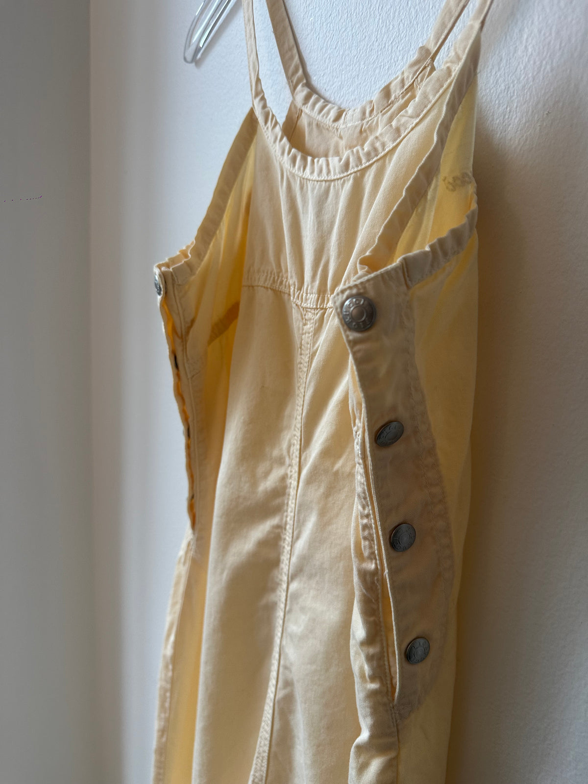 Fiorucci Cream Cotton Maxi Dress