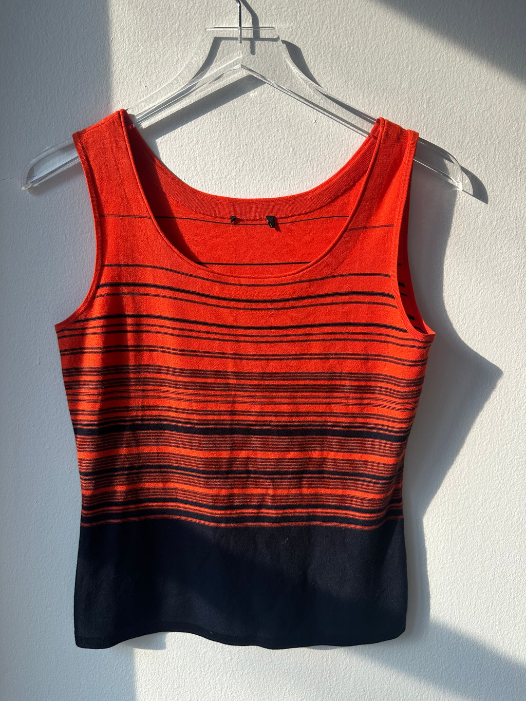 ESCADA Striped Sweater Set